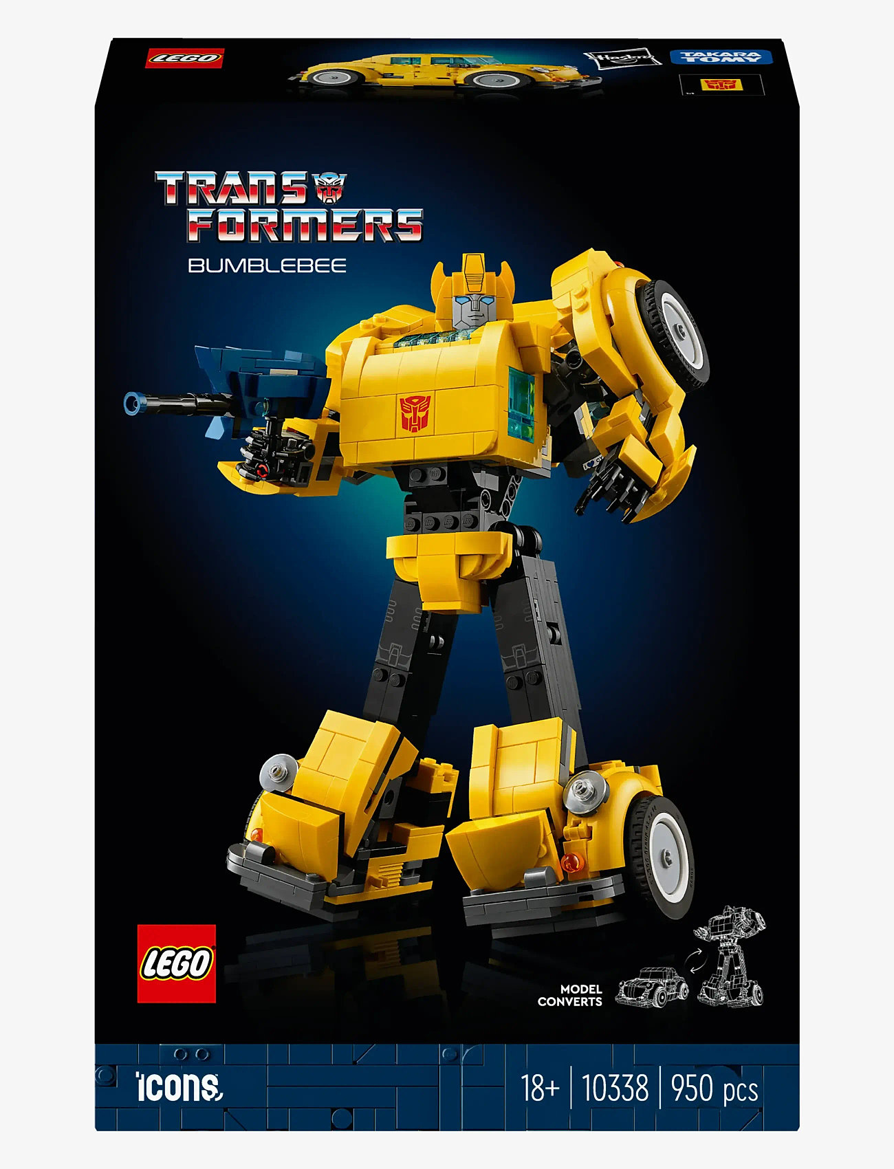 LEGO - Icons Transformers Bumblebee Set 10338 - lego adults welcome - multi - 5