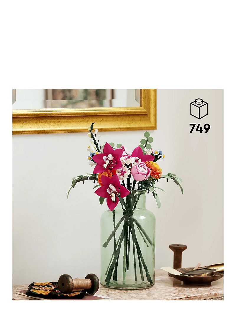 LEGO - Botanicals Pretty Pink Flower Bouquet Floral Decor 10342 - lego adults welcome - multi - 1