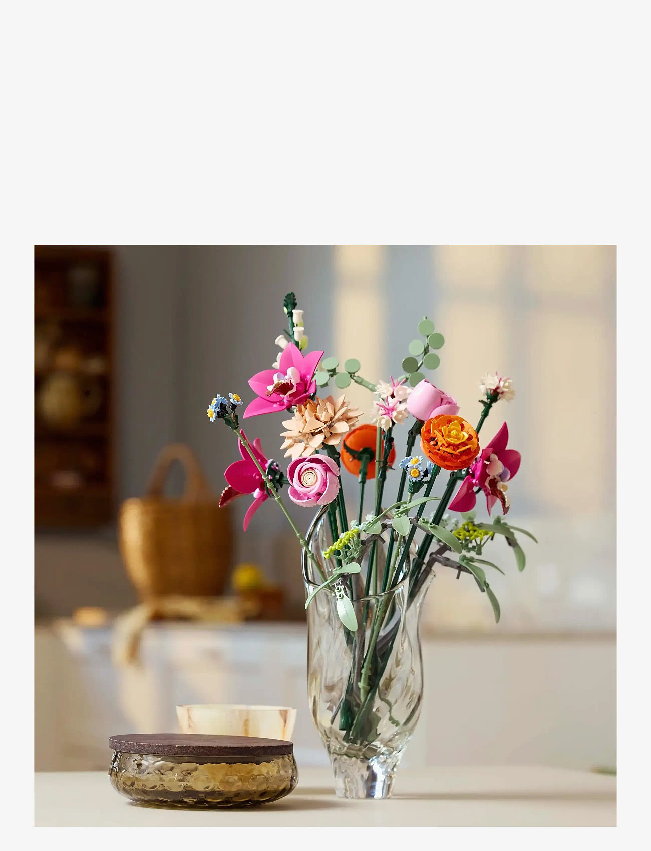 LEGO - Botanicals Pretty Pink Flower Bouquet Floral Decor 10342 - lego adults welcome - multi - 5