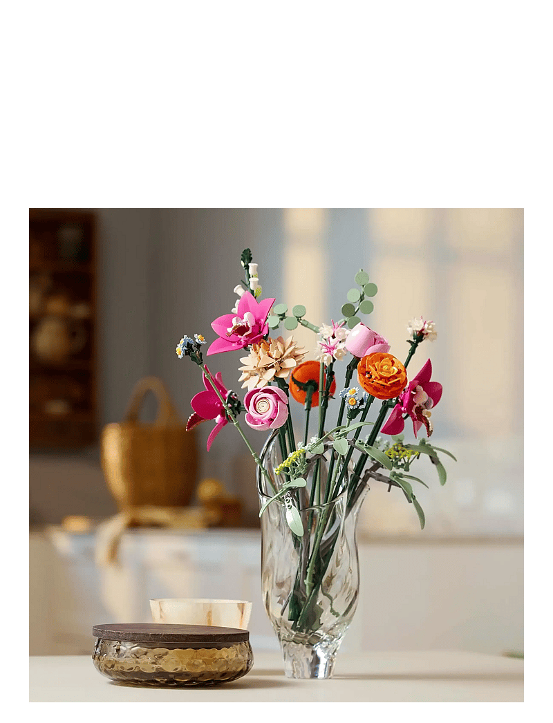 LEGO - Botanicals Pretty Pink Flower Bouquet Floral Decor 10342 - lego adults welcome - multi - 5