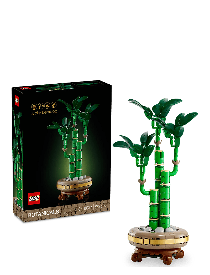 LEGO - Botanicals Lucky Bamboo Plant Decor 10344 - madalaimad hinnad - multi - 0