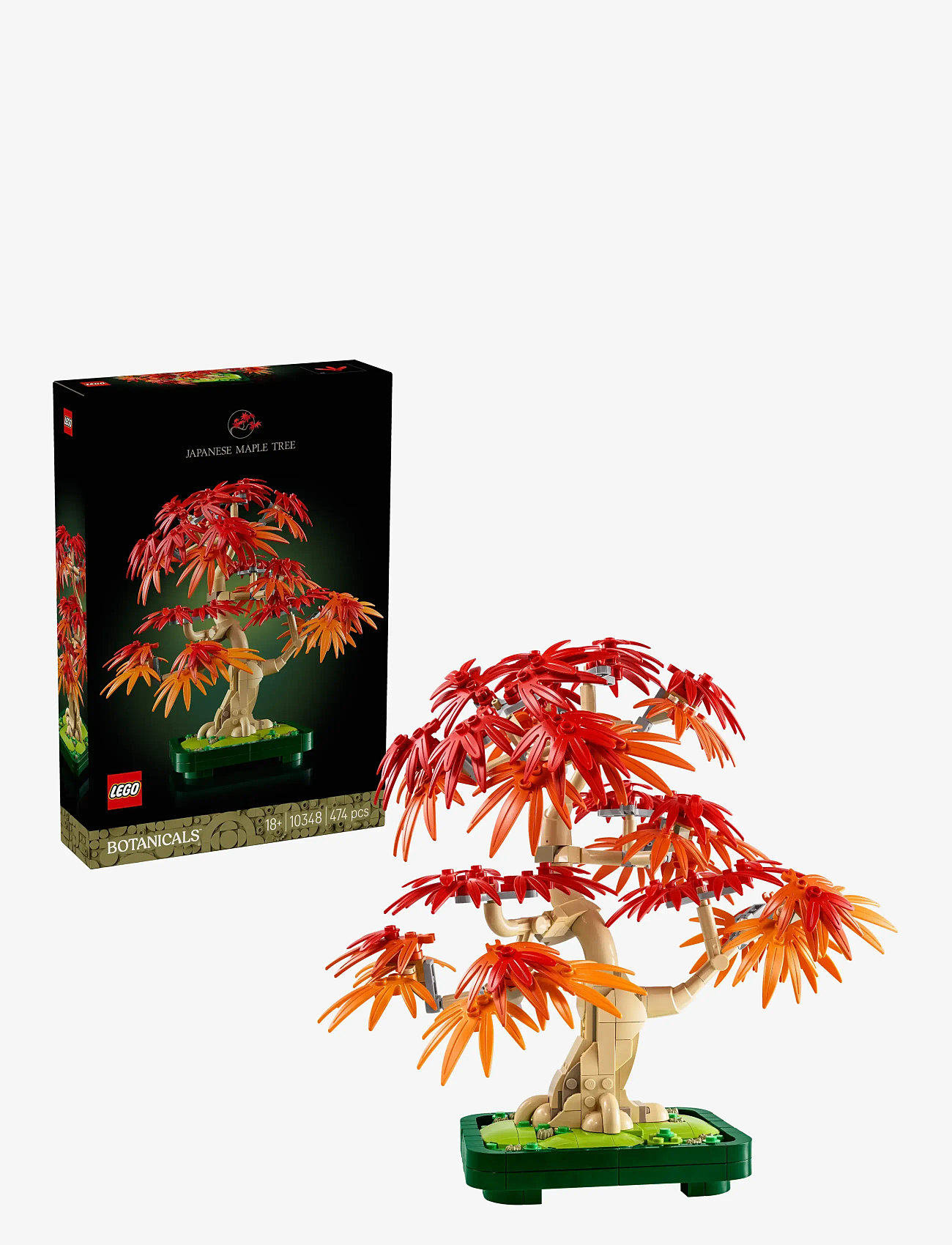 LEGO Botanicals Japanese Red Maple Bonsai Tree Plant Decor 10348 (LGO10348)  LEGO® Botanical Collection