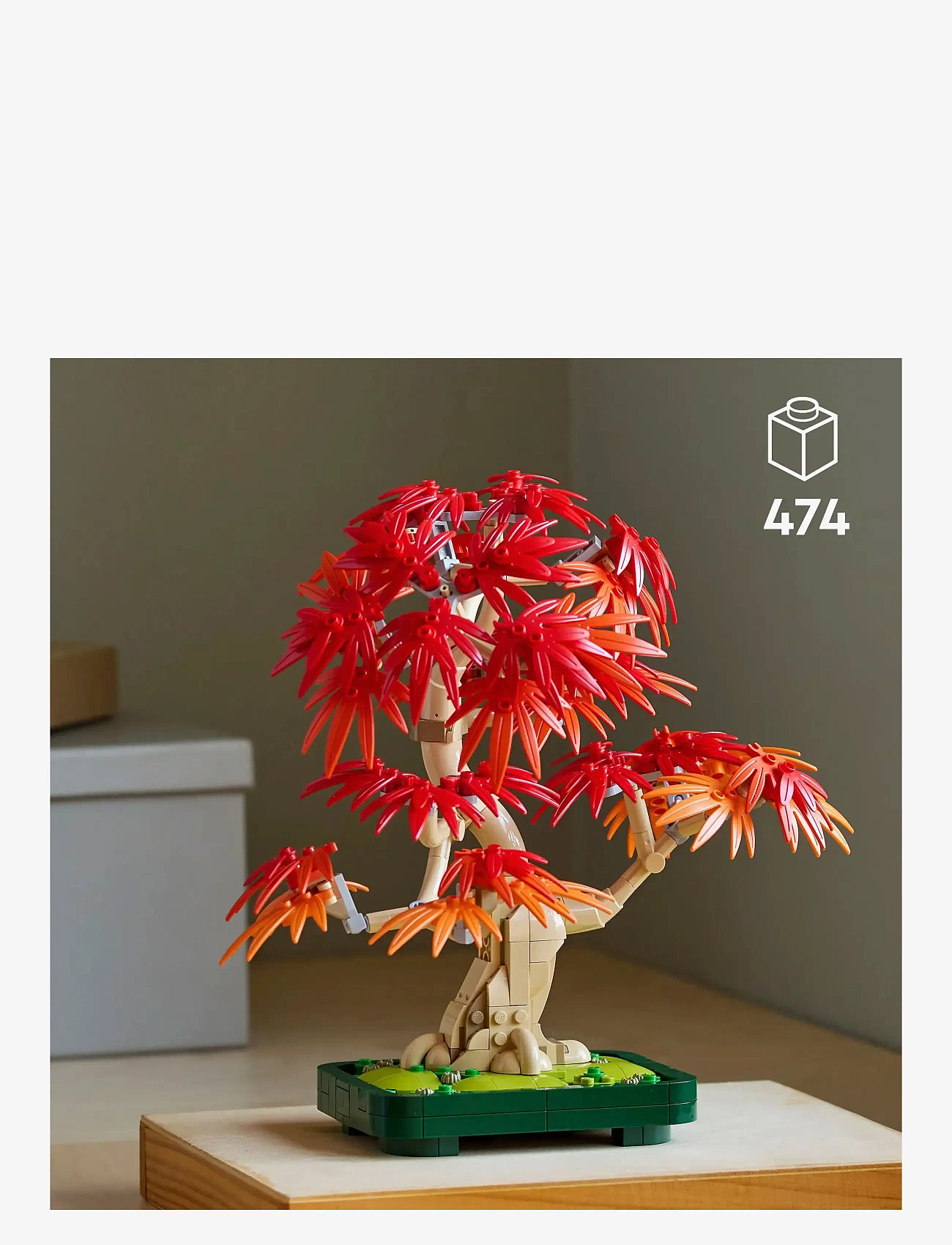 LEGO - Botanicals Japanese Red Maple Bonsai Tree Plant Decor 10348 - lego adults welcome - multi - 1