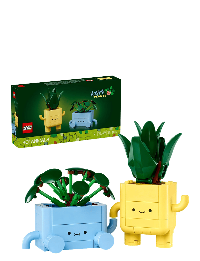 LEGO - Botanicals Happy Plants Shelf Decor 10349 - lego botanical collection - multi - 0