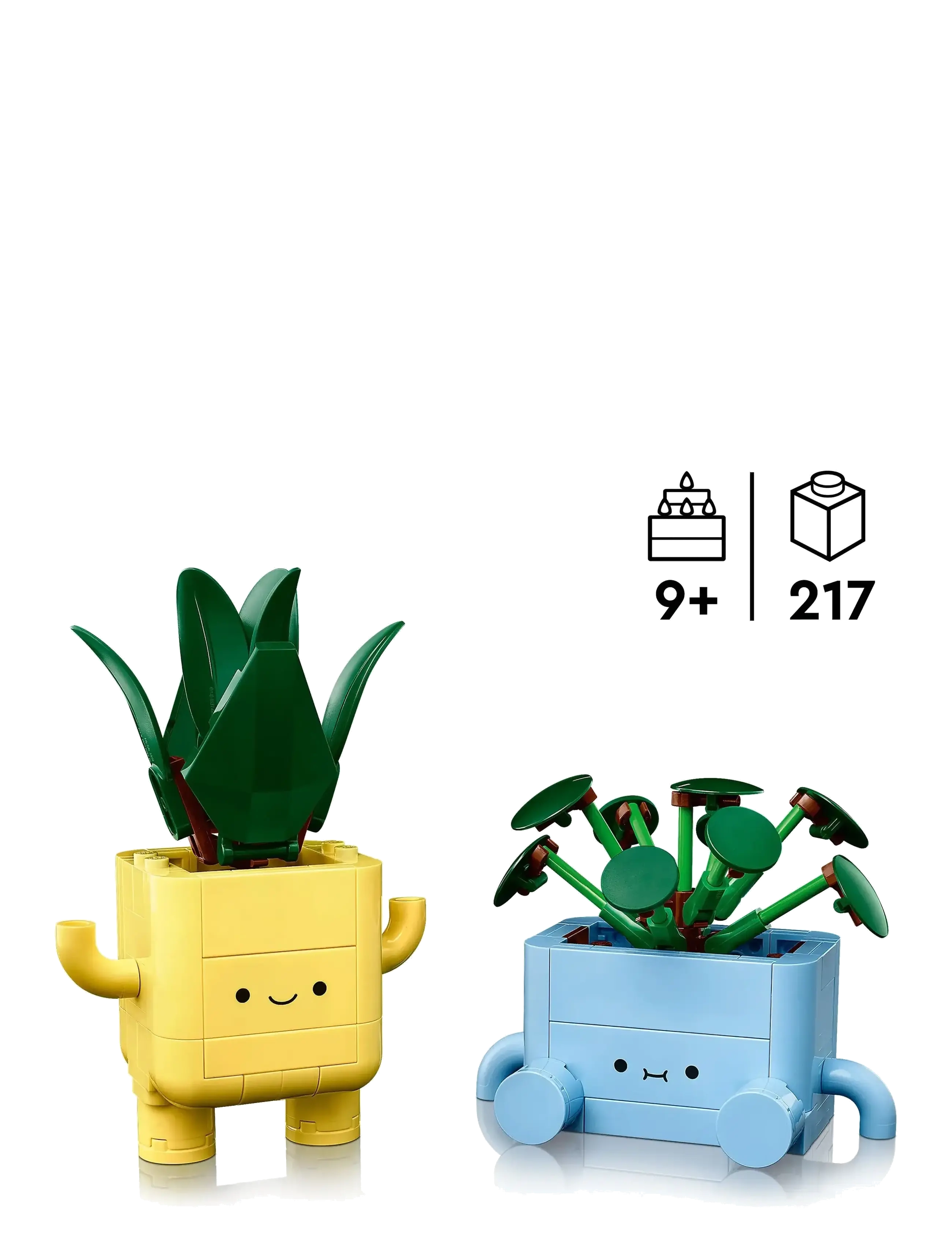 LEGO - Botanicals Happy Plants Shelf Decor 10349 - lego botanical collection - multi - 1