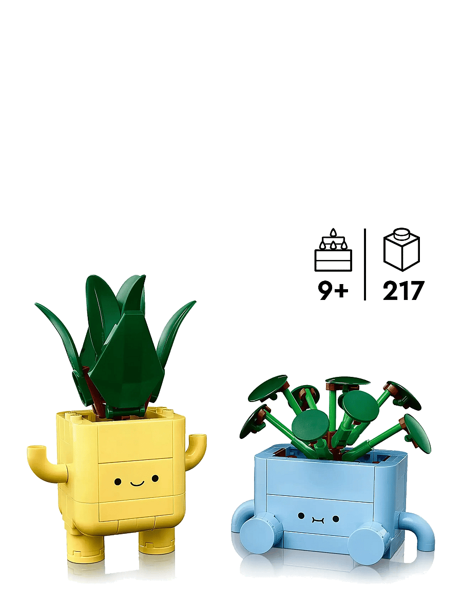 LEGO - Botanicals Happy Plants Shelf Decor 10349 - madalaimad hinnad - multi - 1