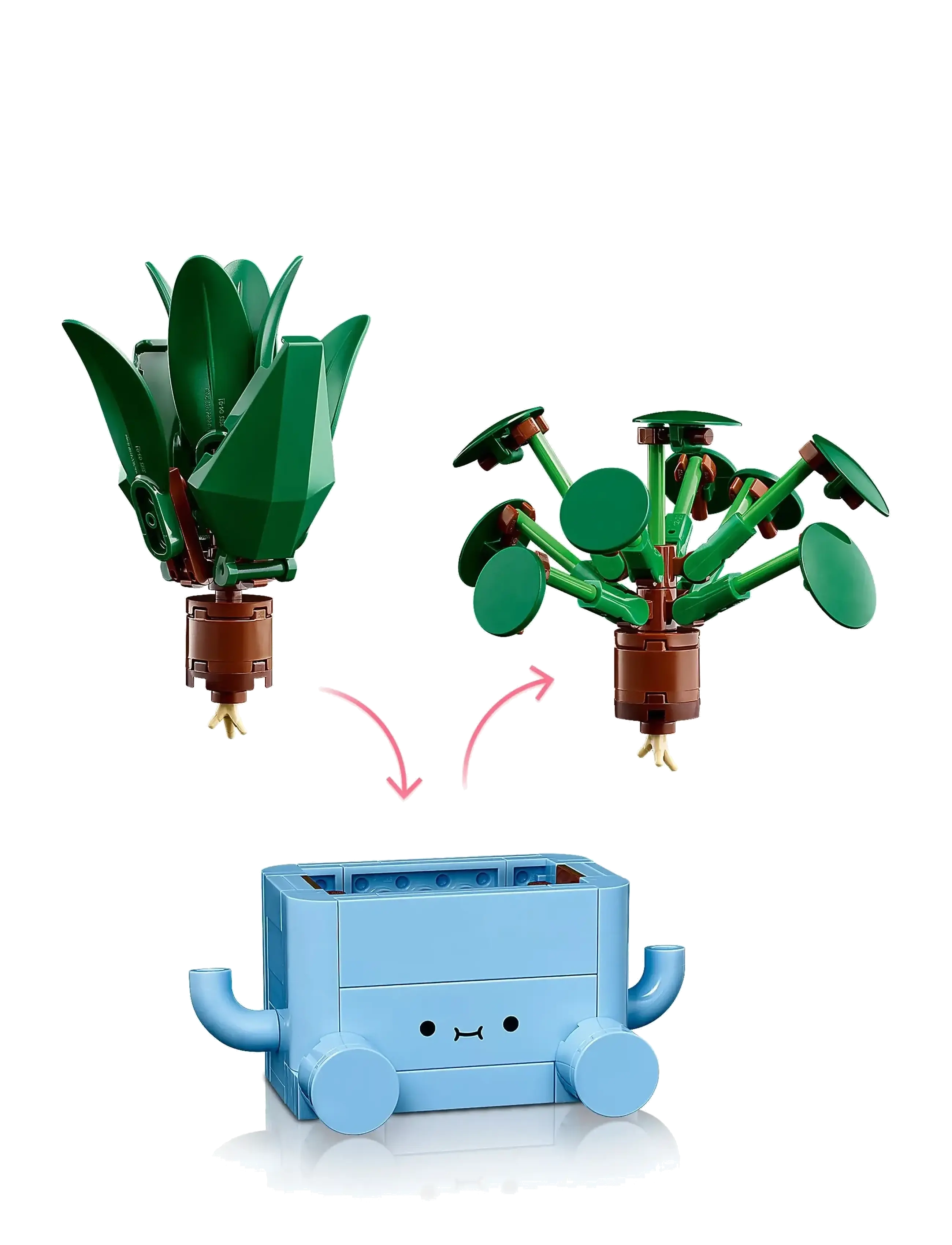 LEGO - Botanicals Happy Plants Shelf Decor 10349 - lego botanical collection - multi - 3