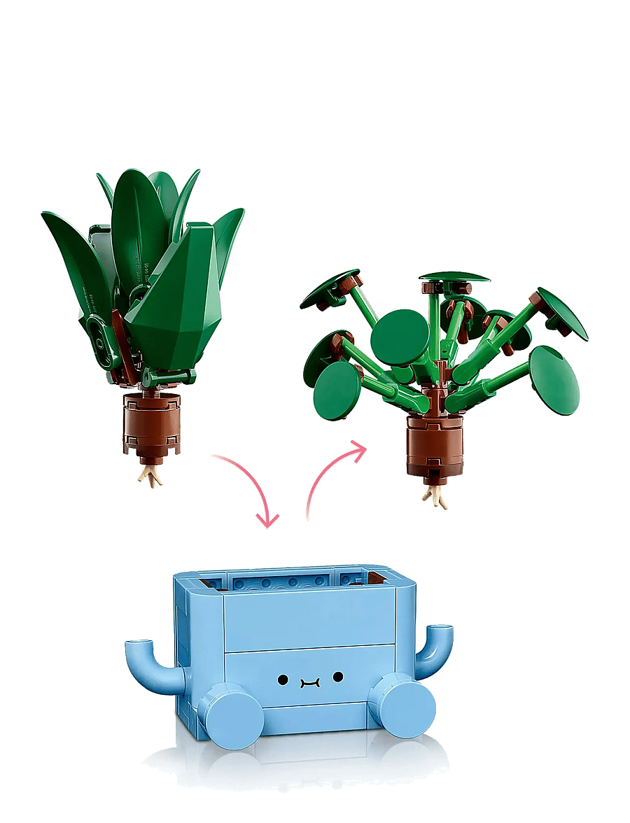 LEGO - Botanicals Happy Plants Shelf Decor 10349 - madalaimad hinnad - multi - 3