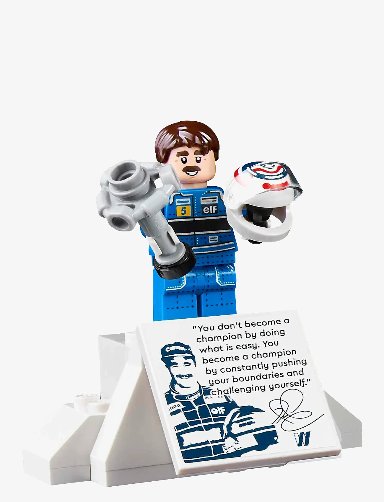 LEGO - Icons Williams Racing FW14B & Nigel Mansell Home Office Desk Decor 10353 - lego adults welcome - multi - 3