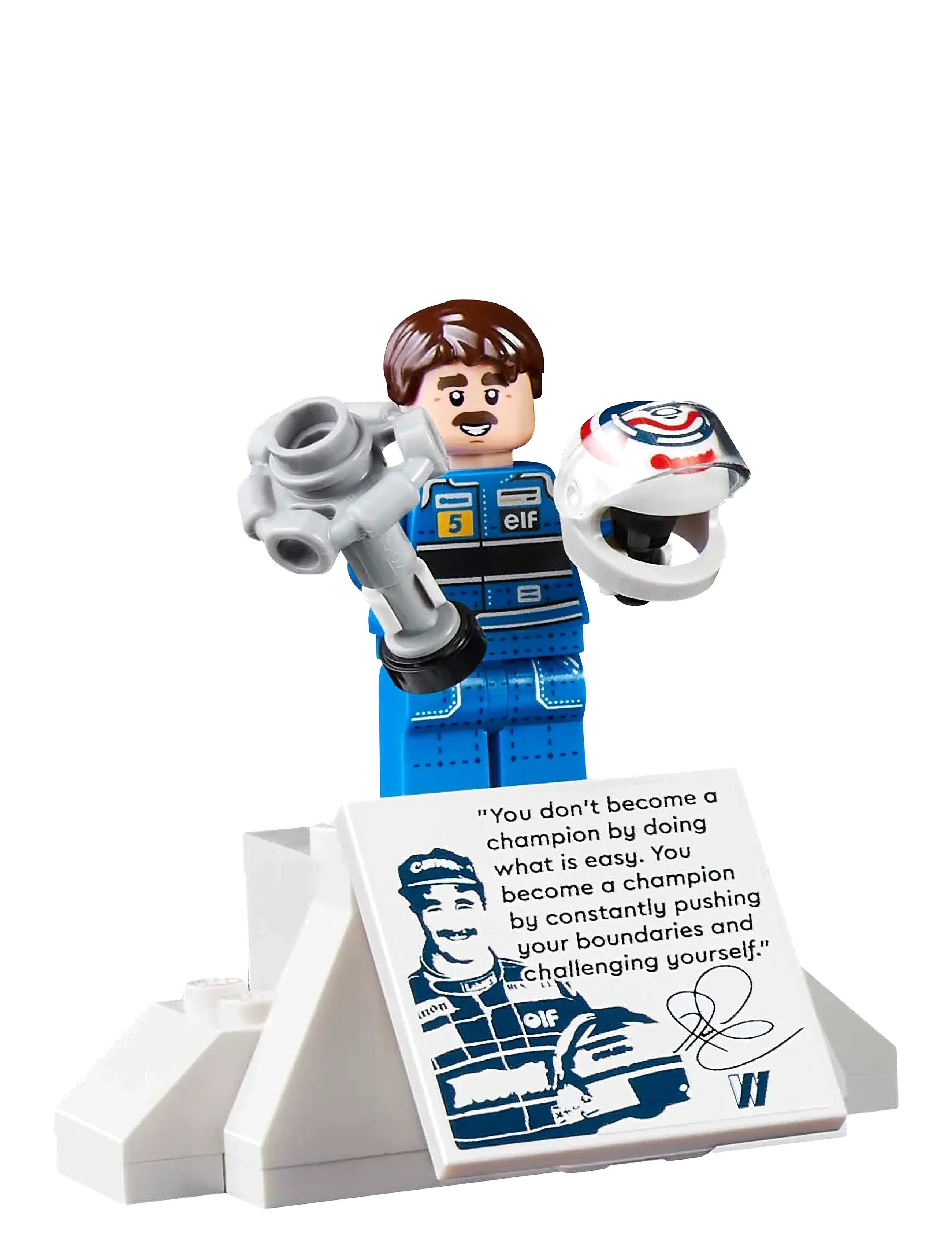LEGO - Icons Williams Racing FW14B & Nigel Mansell Home Office Desk Decor 10353 - verjaardagscadeaus - multi - 3