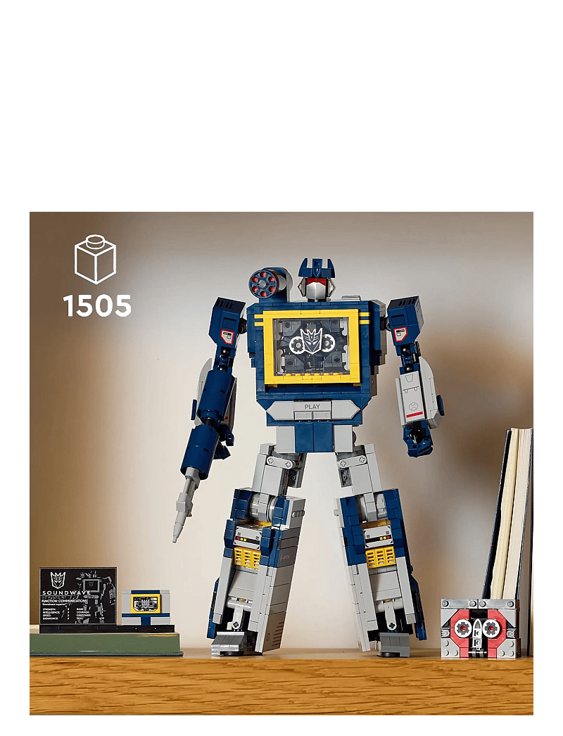 LEGO - Icons Transformers: Soundwave Model Kit Building Set for Adults 10358 - lego adults welcome - multi - 1