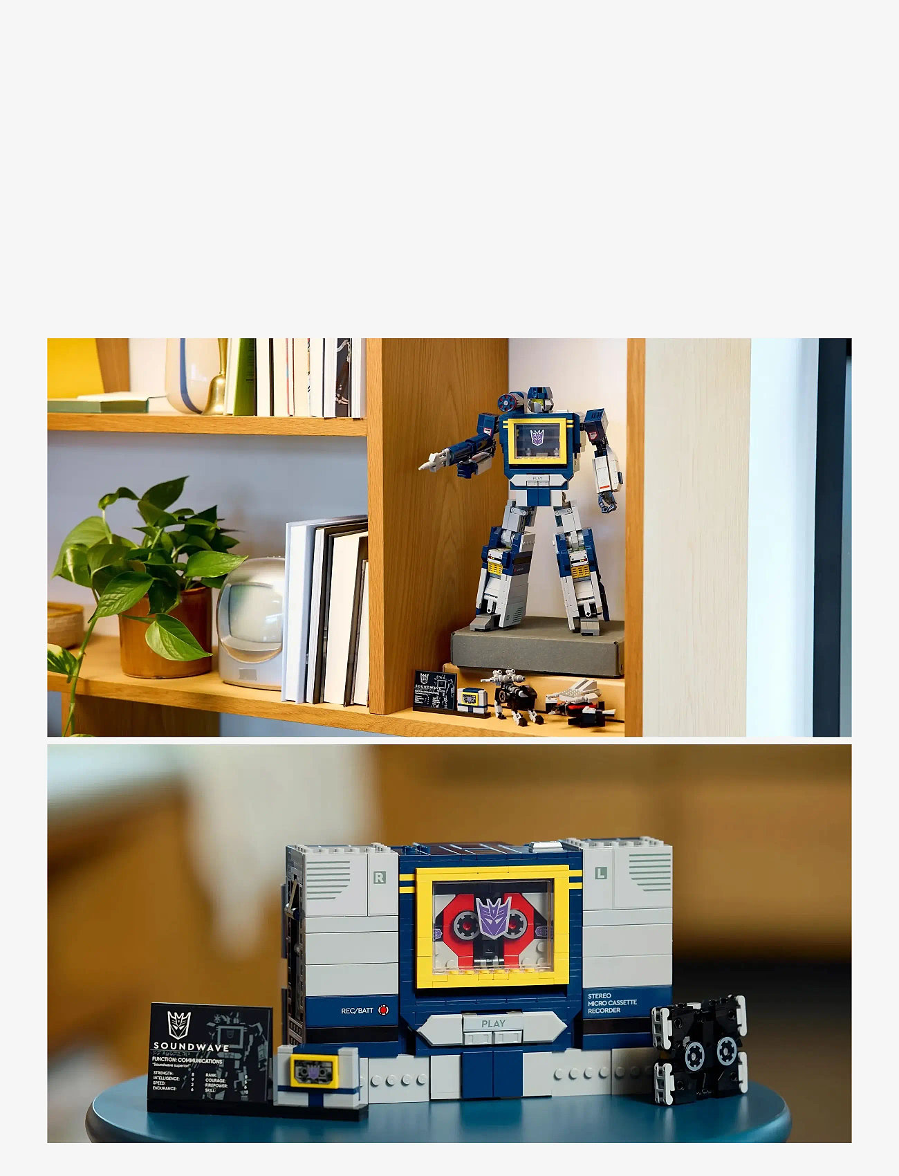 LEGO - Icons Transformers: Soundwave Model Kit Building Set for Adults 10358 - lego adults welcome - multi - 5