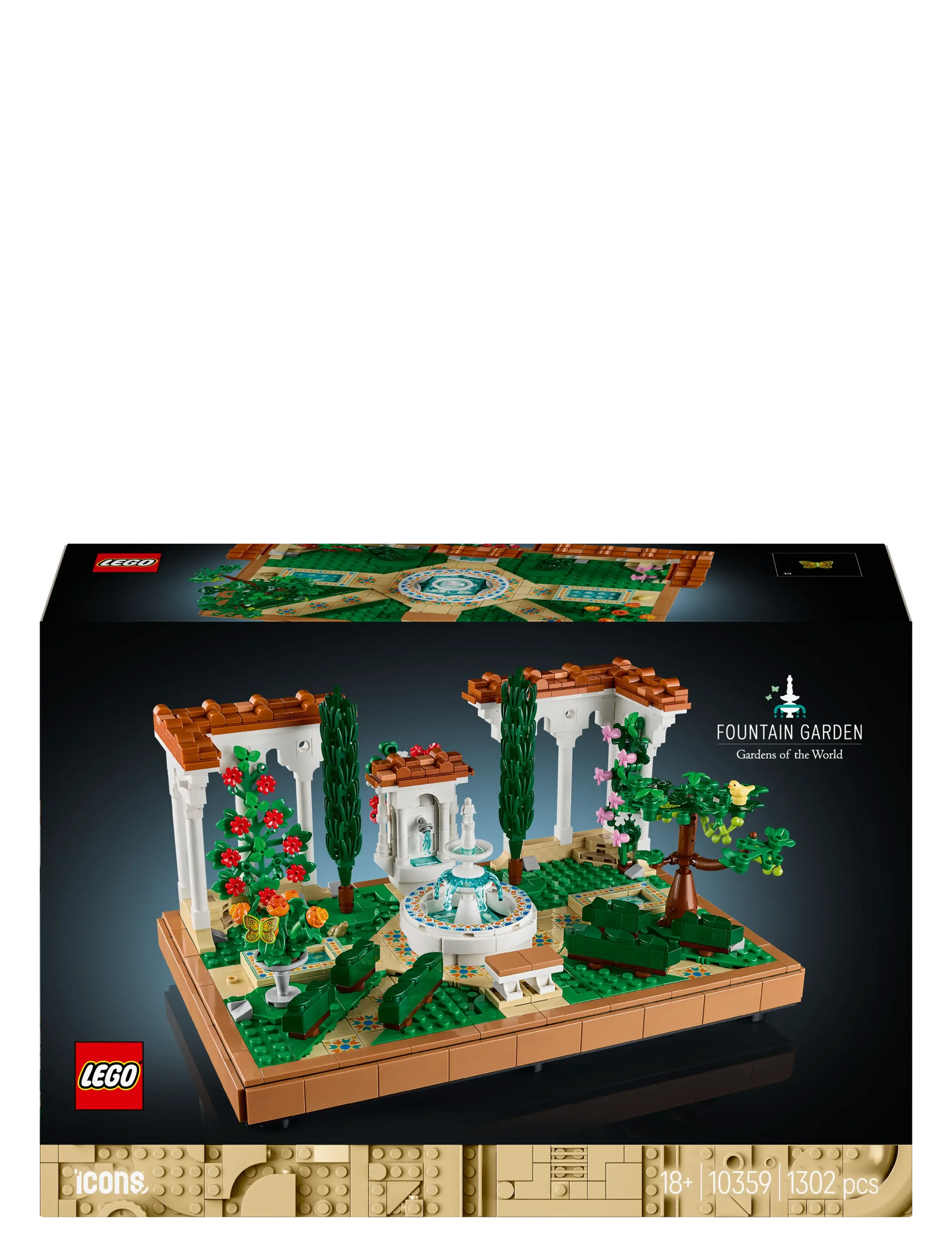 LEGO - Hage med fontene 10359 - bursdagsgaver - multi - 5