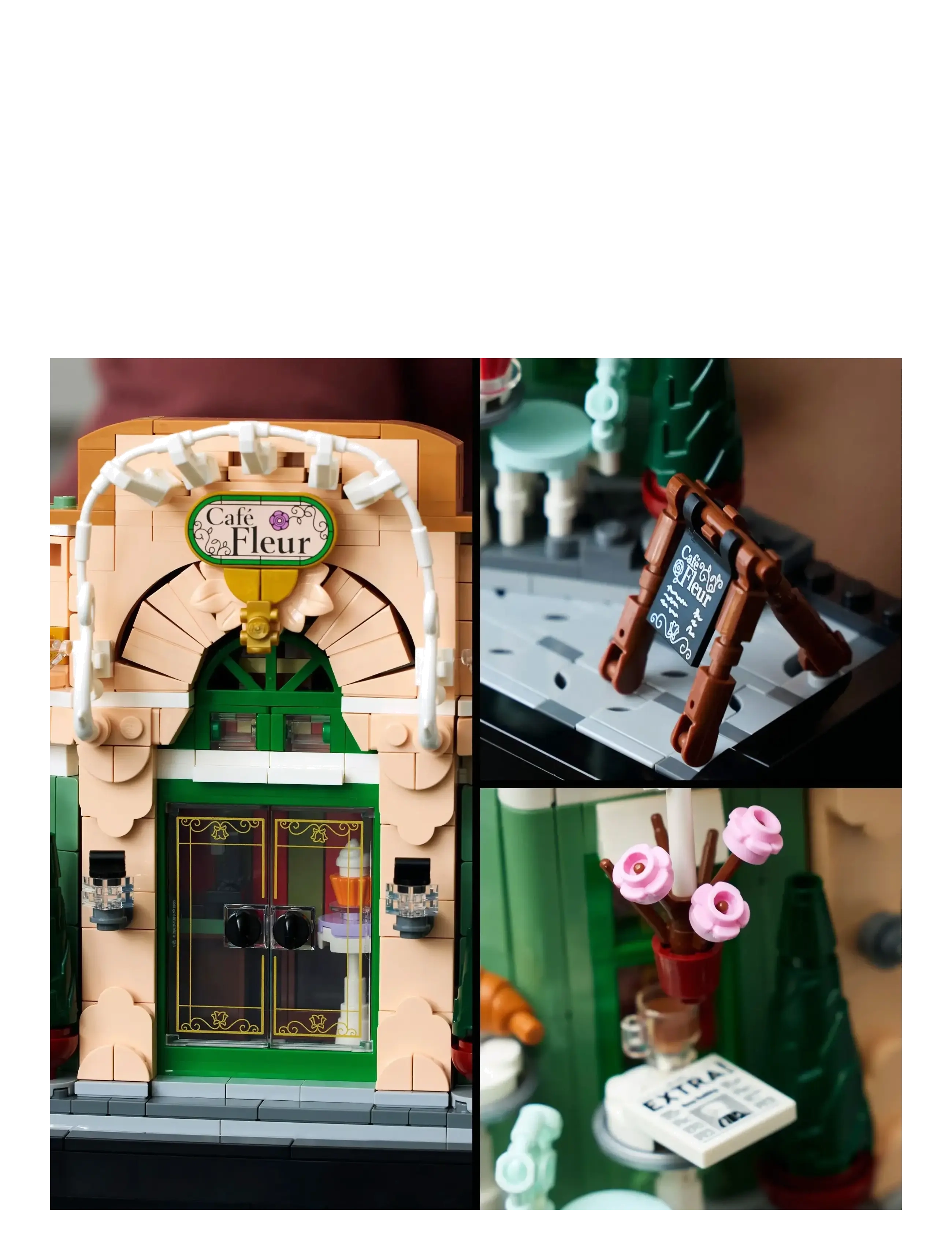 LEGO - Icons French Café Paris Bookshelf Decor 10362 - sünnipäevakingitused - multi - 3