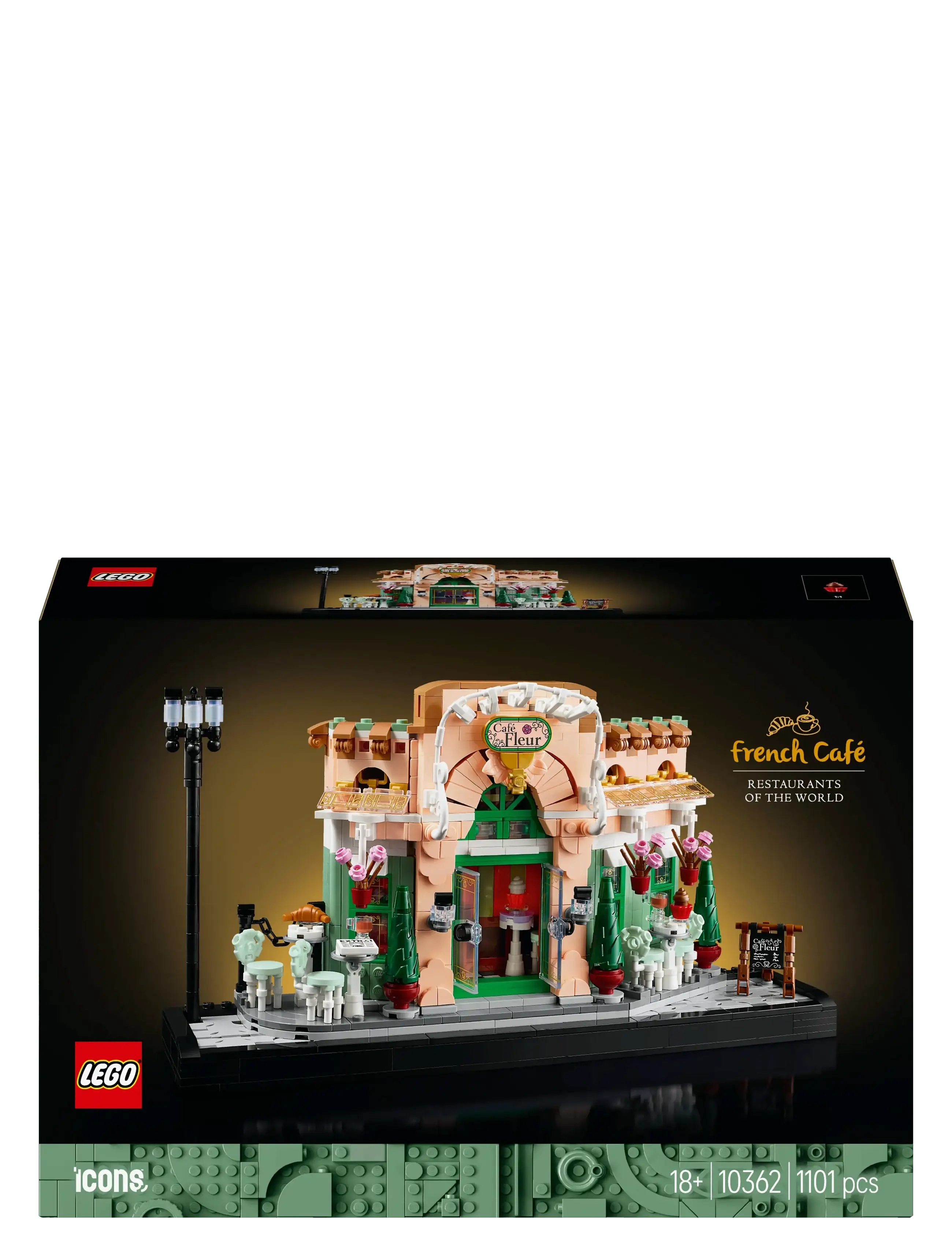 LEGO - Icons French Café Paris Bookshelf Decor 10362 - sünnipäevakingitused - multi - 4