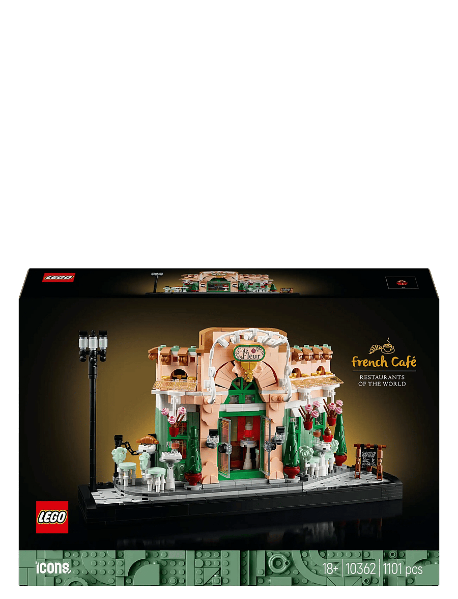 LEGO - Icons French Café Paris Bookshelf Decor 10362 - sünnipäevakingitused - multi - 4