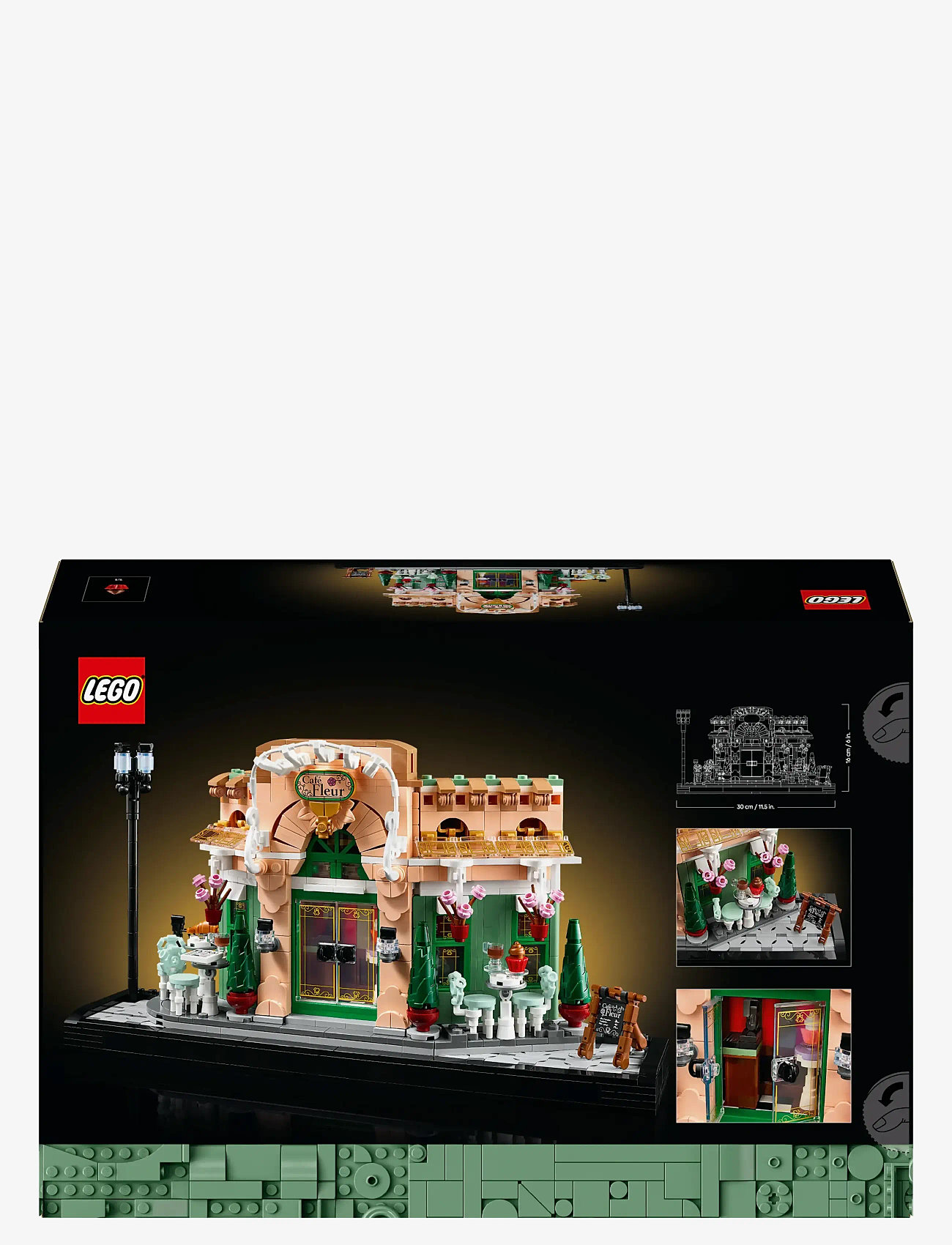 LEGO - Icons French Café Paris Bookshelf Decor 10362 - julklappar till barnen - multi - 5