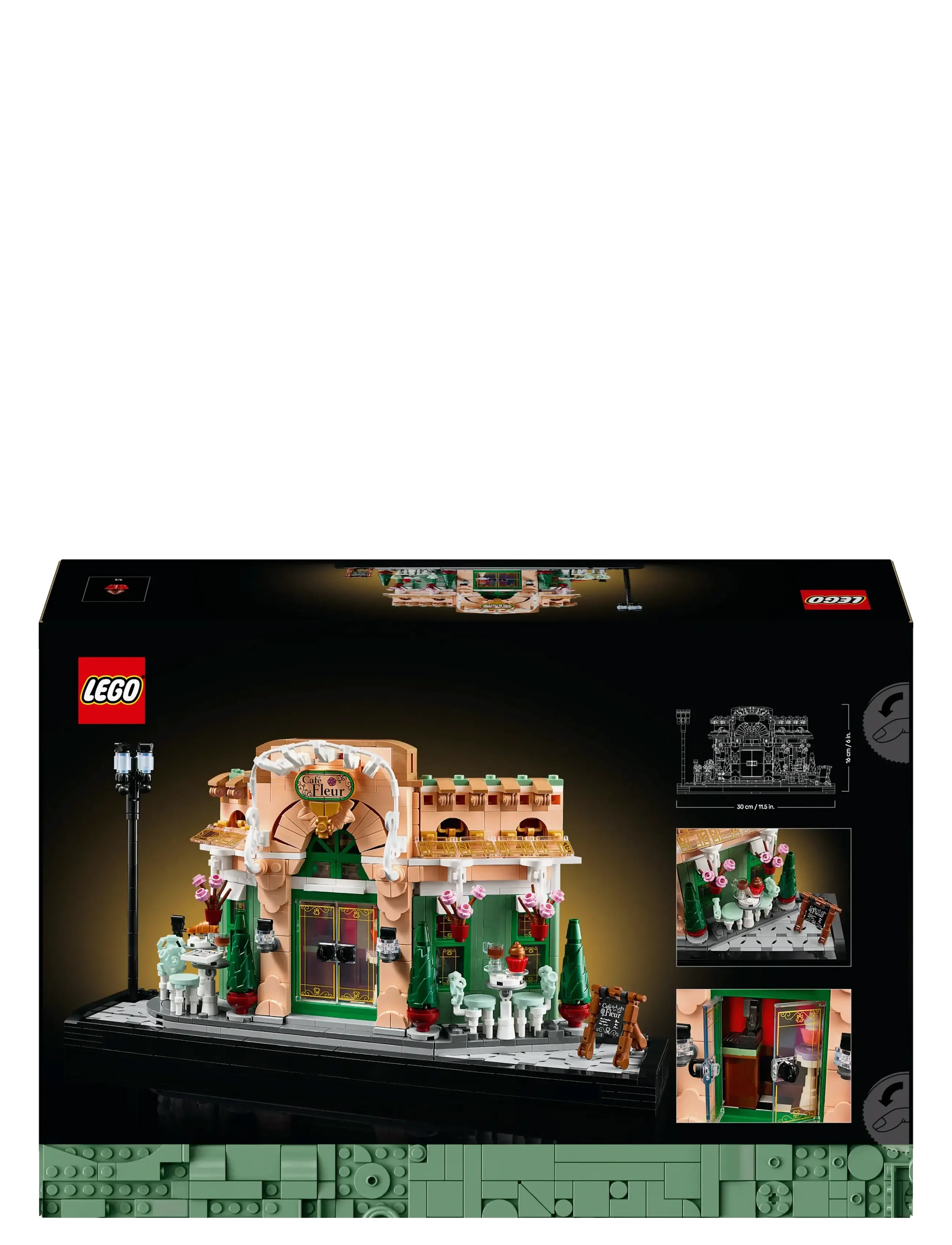 LEGO - Icons French Café Paris Bookshelf Decor 10362 - sünnipäevakingitused - multi - 5