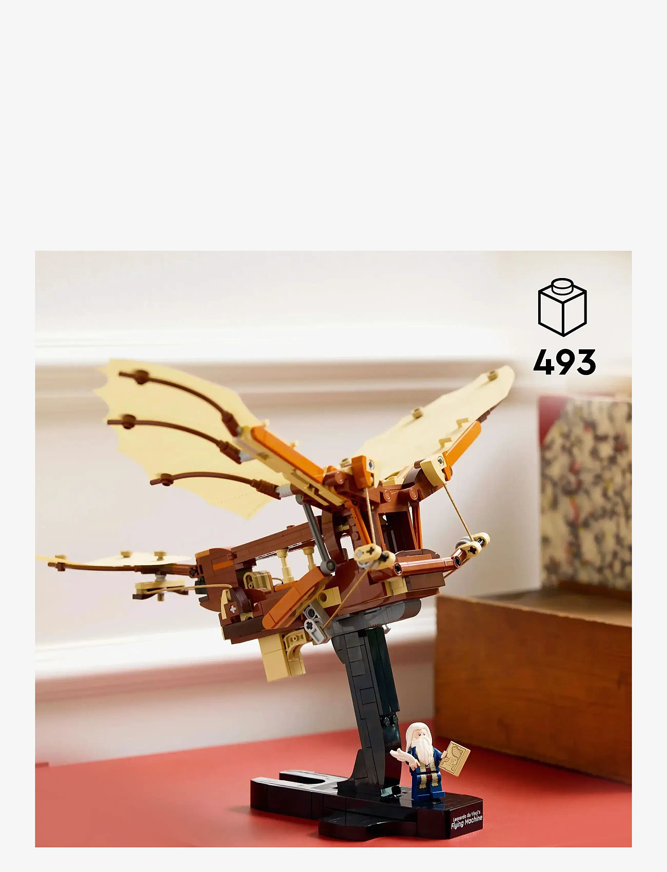 LEGO - Icons Leonardo da Vinci’s Flying Machine Desk Decor Set for Adults 10363 - geburtstagsgeschenke - multi - 1