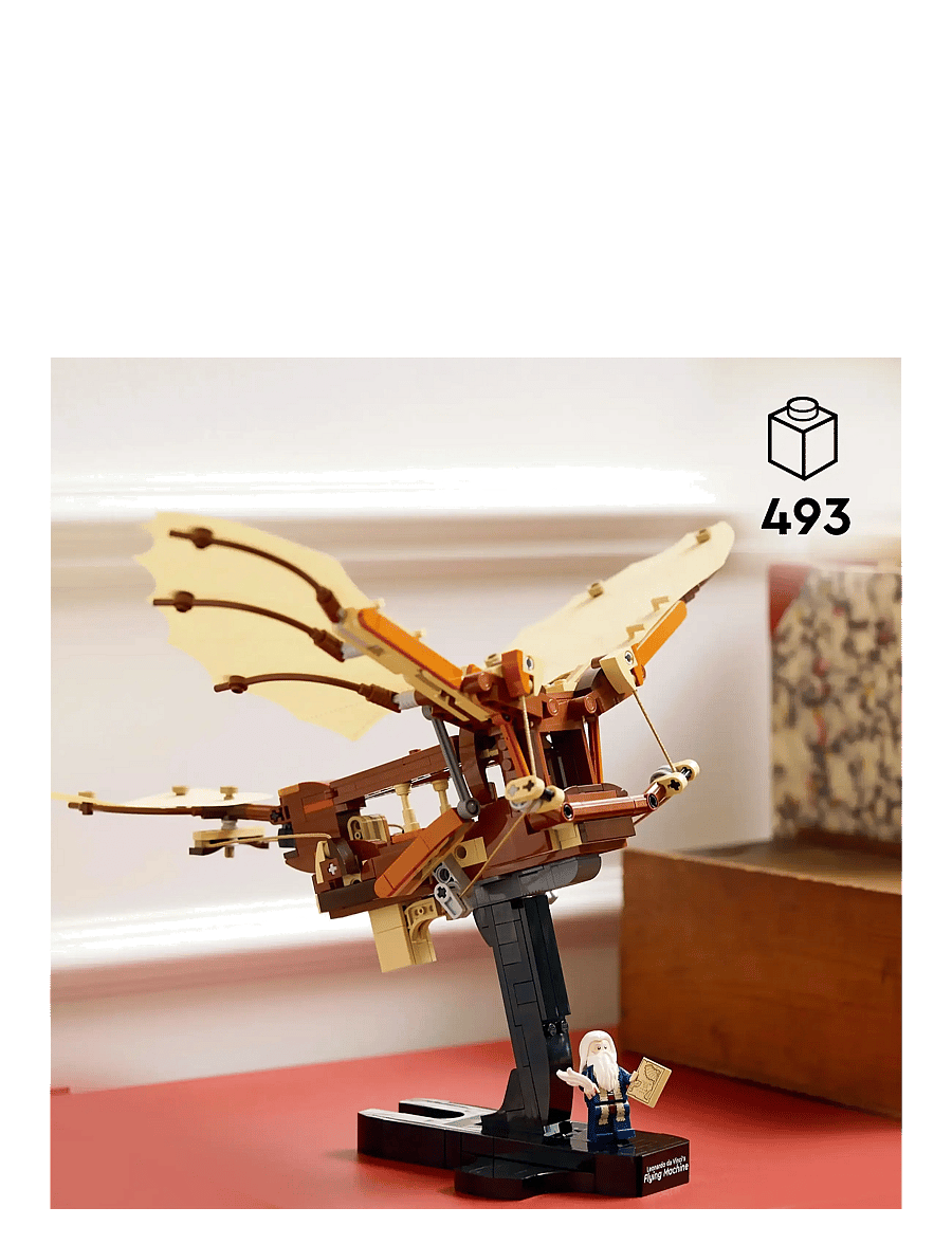 LEGO - Icons Leonardo da Vinci’s Flying Machine Desk Decor Set for Adults 10363 - birthday gifts - multi - 1