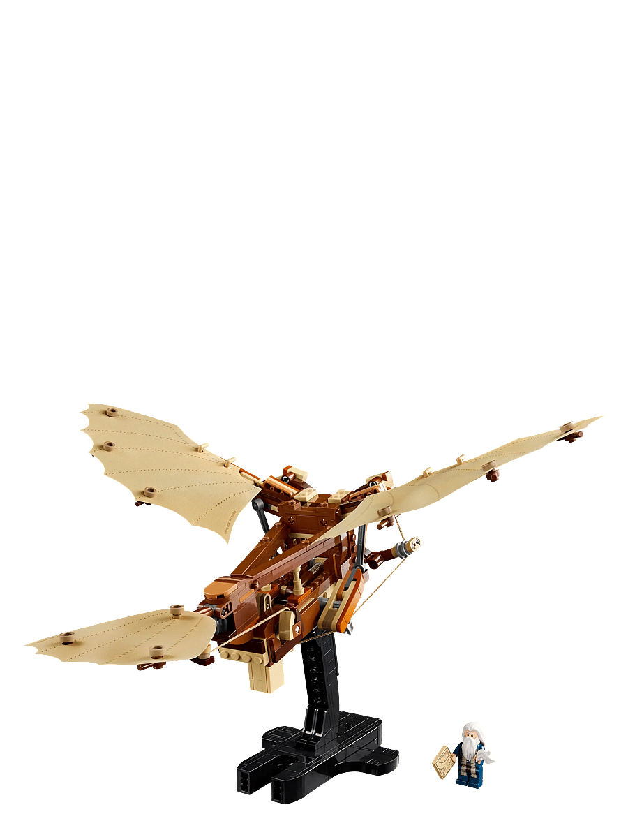 LEGO - Icons Leonardo da Vinci’s Flying Machine Desk Decor Set for Adults 10363 - birthday gifts - multi - 2