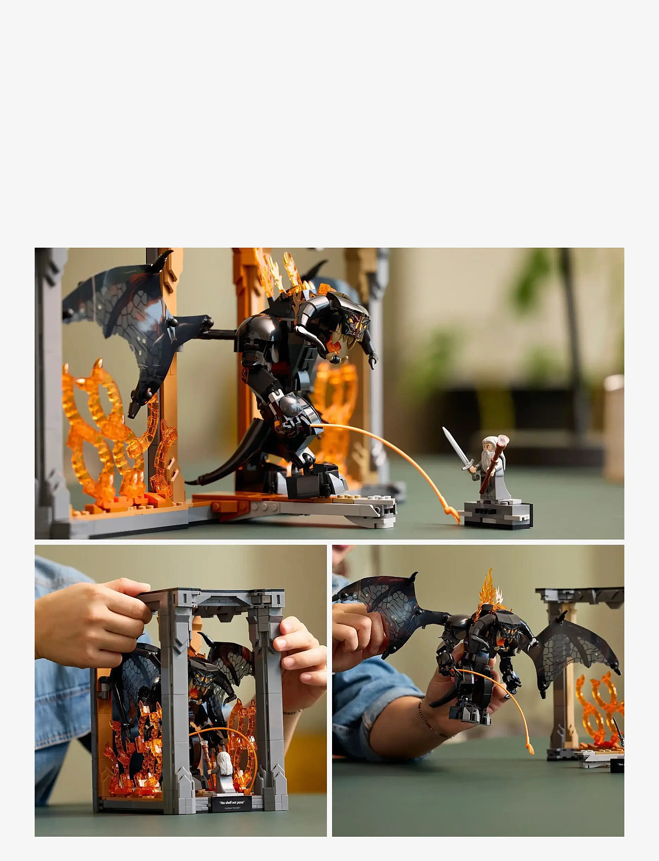 LEGO - Icons The Lord of the Rings: Book Nook Bookshelf Decor Kit 10367 - lego adults welcome - multi - 4