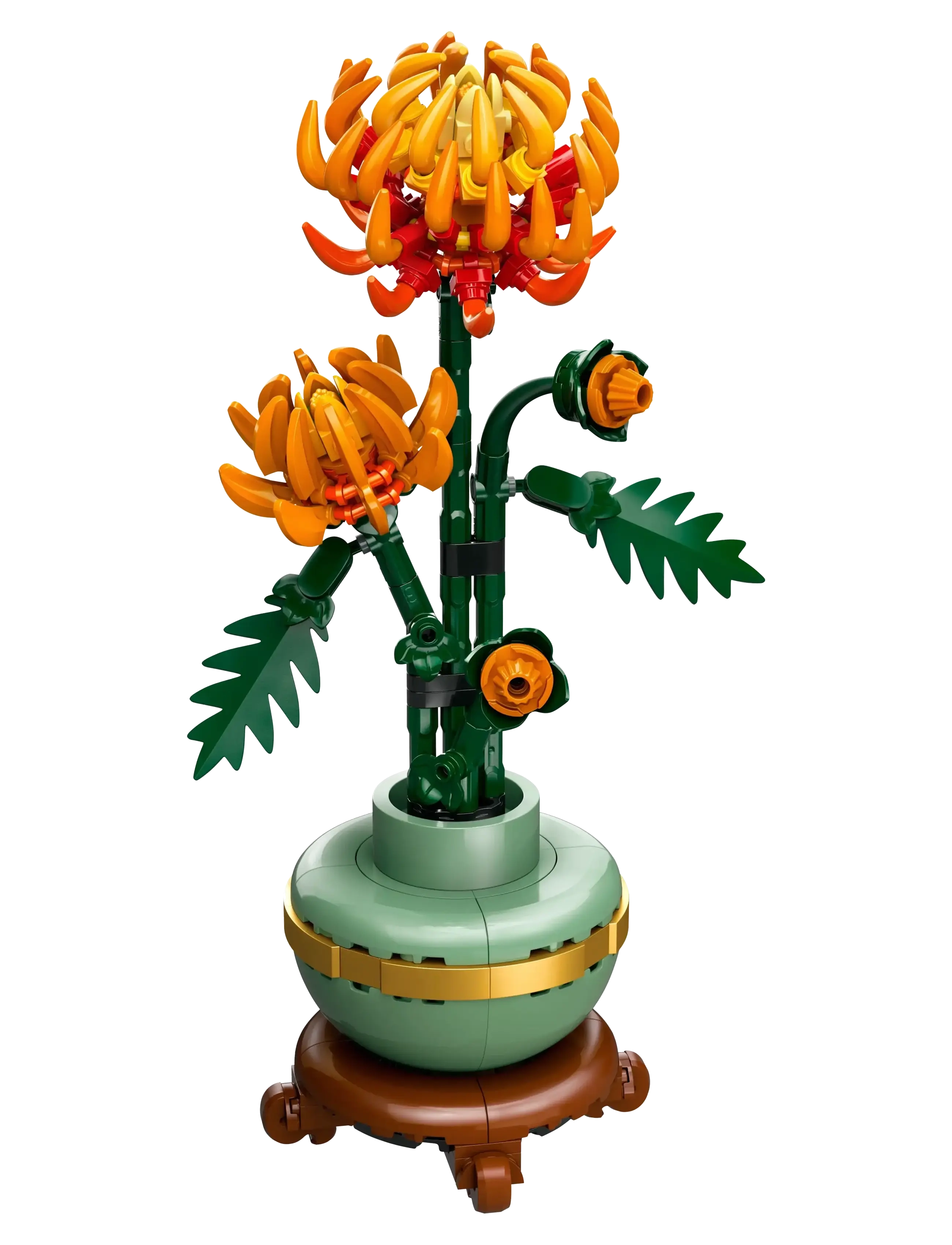LEGO - Botanicals Chrysanthemum Flower Decor Building Set 10368 - lego adults welcome - multi - 2