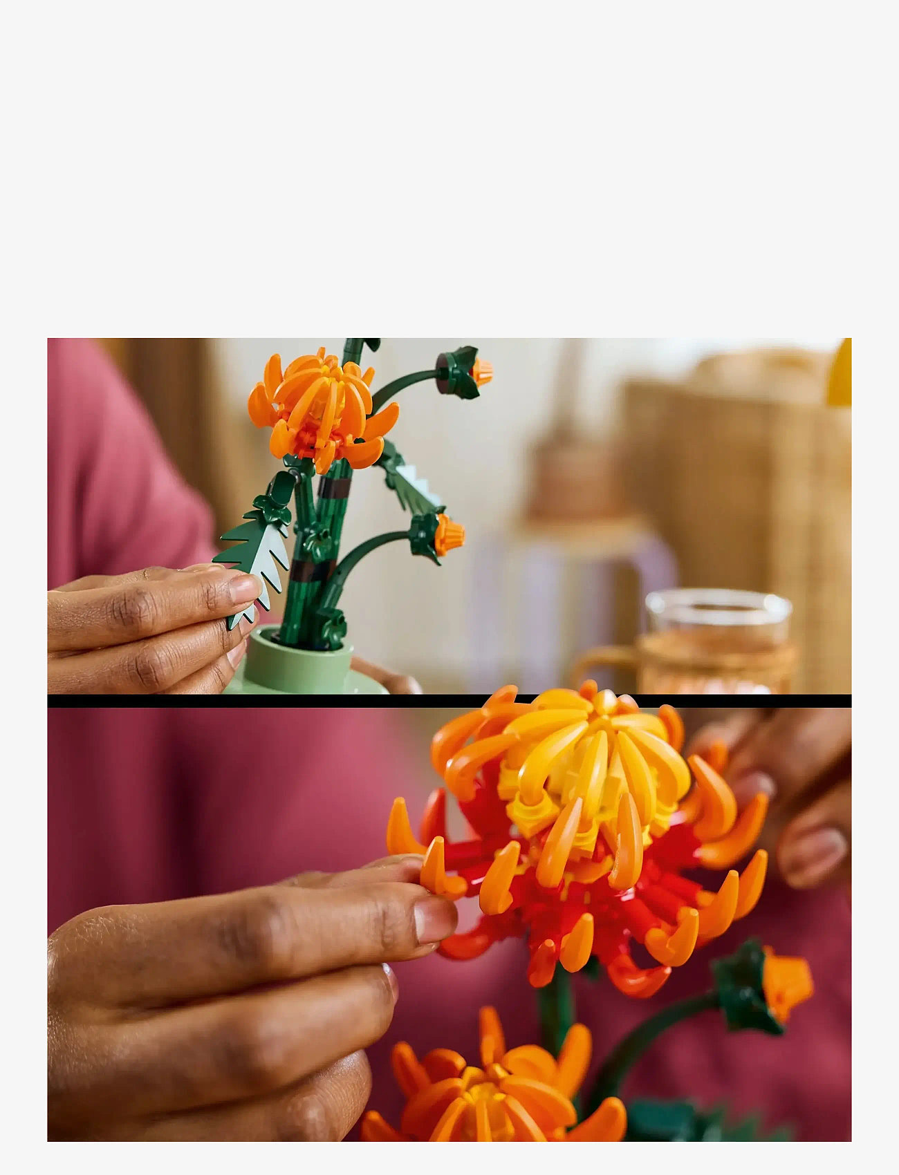 LEGO - Botanicals Chrysanthemum Flower Decor Building Set 10368 - lego adults welcome - multi - 3
