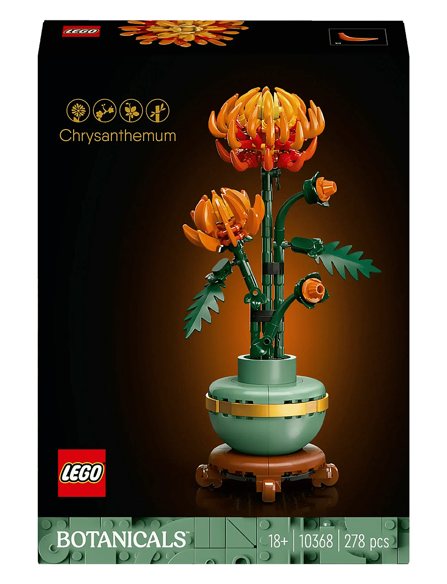 LEGO - Botanicals Chrysanthemum Flower Decor Building Set 10368 - lego adults welcome - multi - 5
