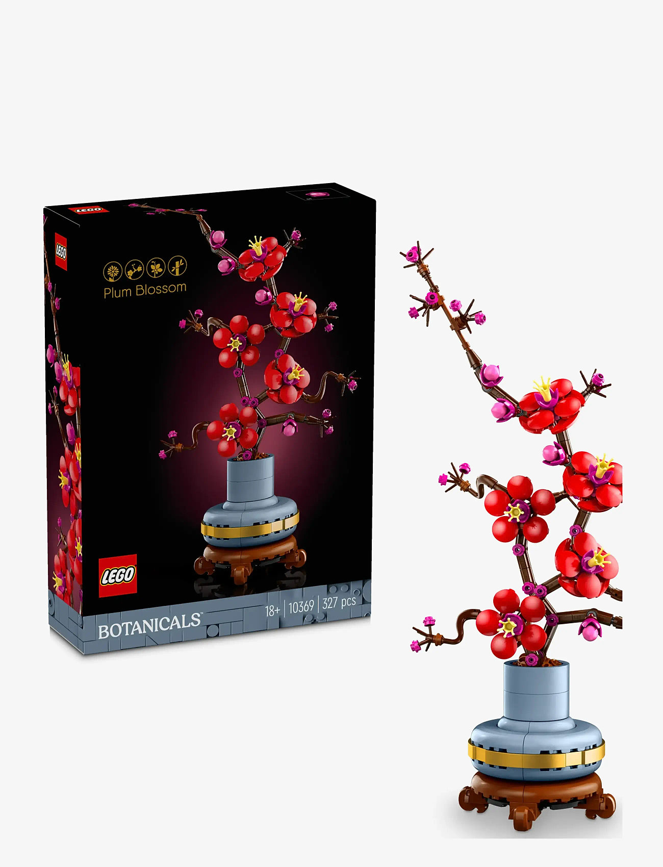 LEGO - Botanicals Plum Blossom Flower Decor Display Set 10369 - kingitused alla 50€ - multi - 0