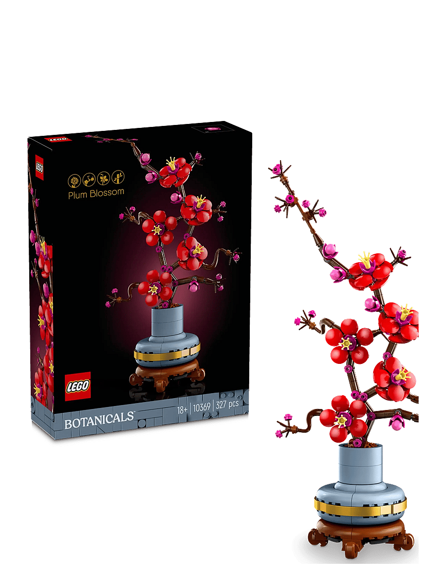LEGO - Botanicals Plum Blossom Flower Decor Display Set 10369 - lego adults welcome - multi - 0
