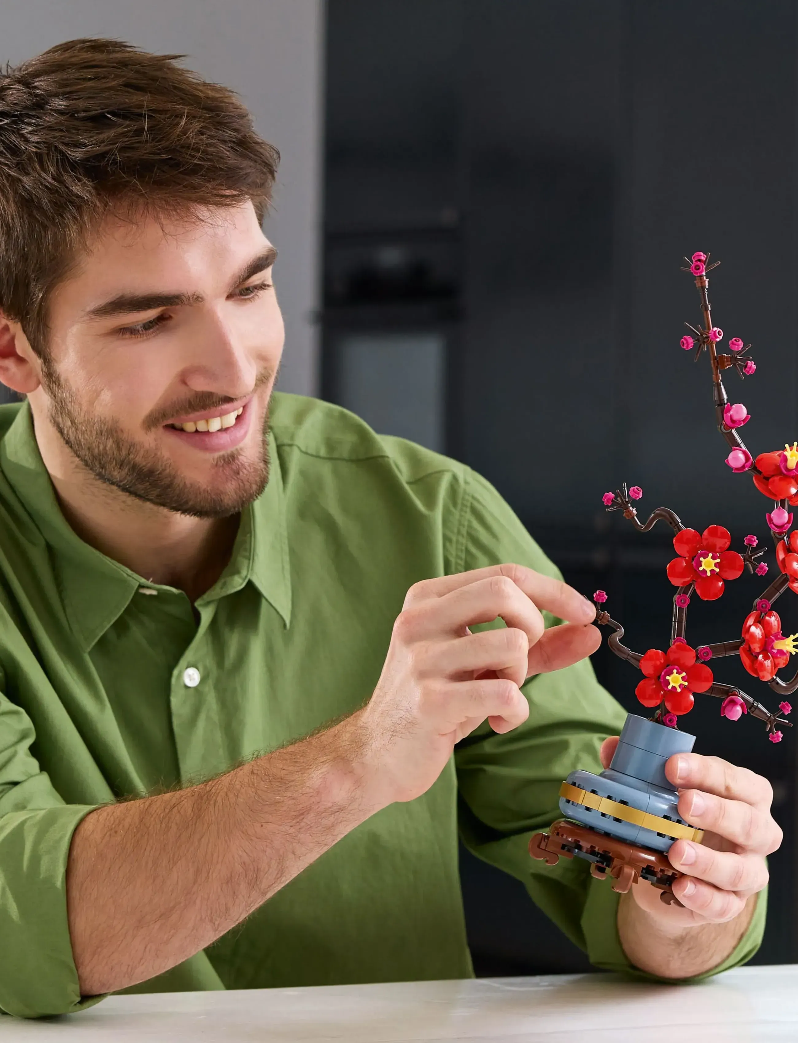 LEGO Botanicals Plum Blossom Flower Decor Display Set 10369