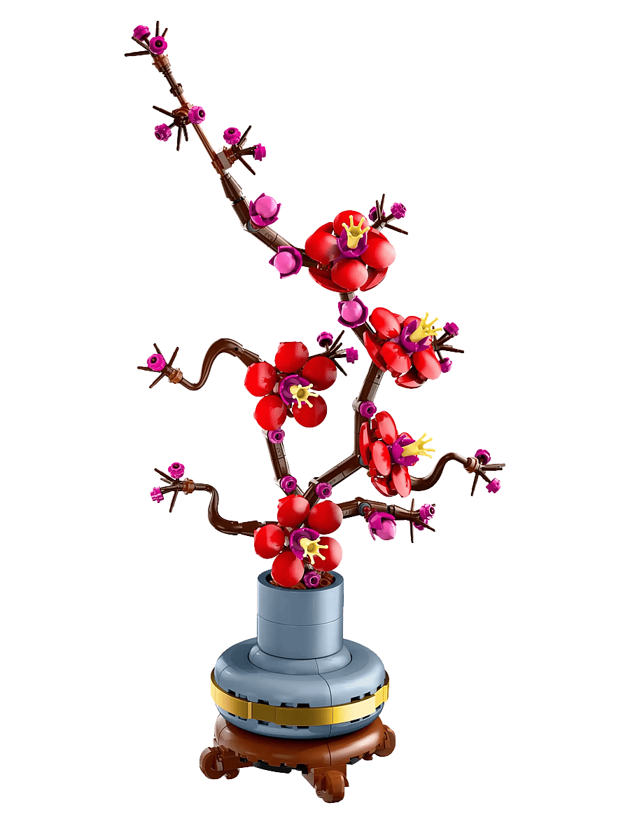 LEGO - Botanicals Plum Blossom Flower Decor Display Set 10369 - lego adults welcome - multi - 2