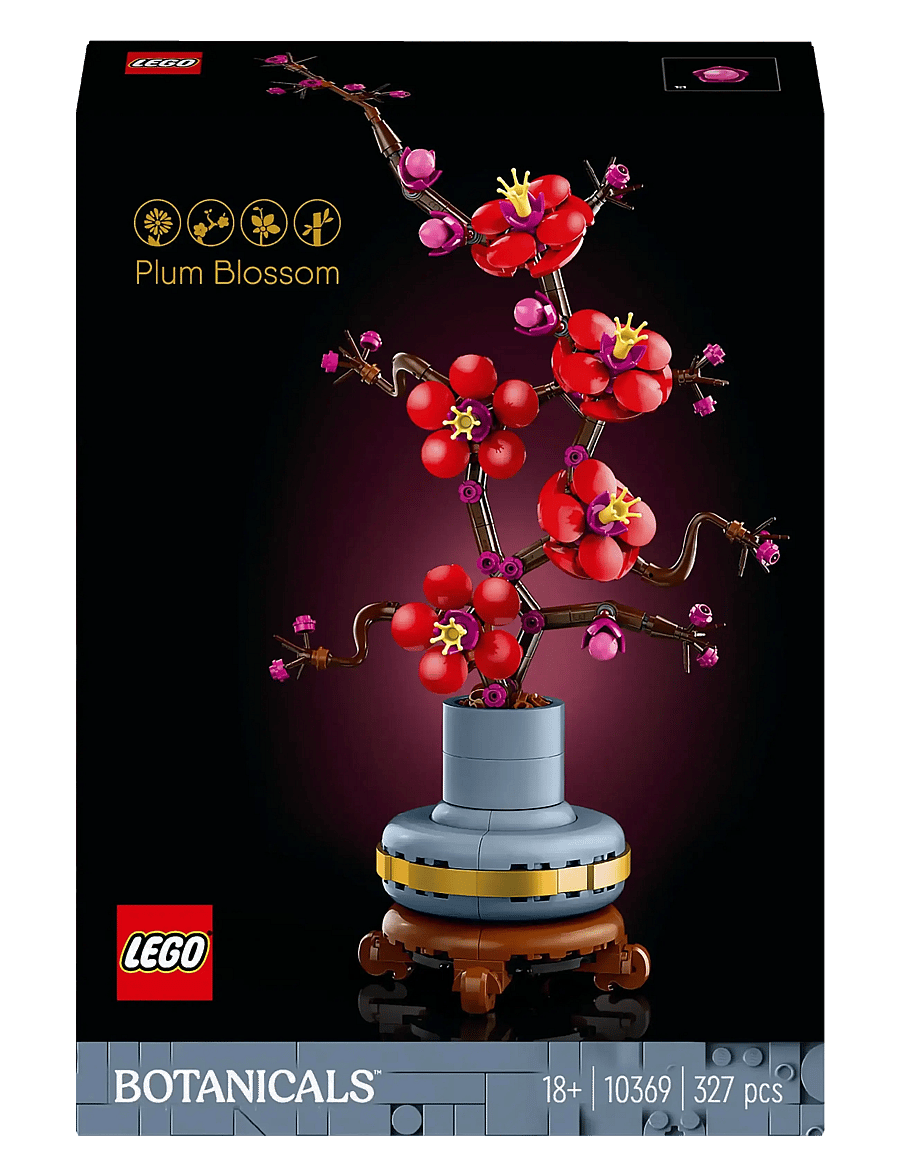 LEGO - Botanicals Plum Blossom Flower Decor Display Set 10369 - lego adults welcome - multi - 5