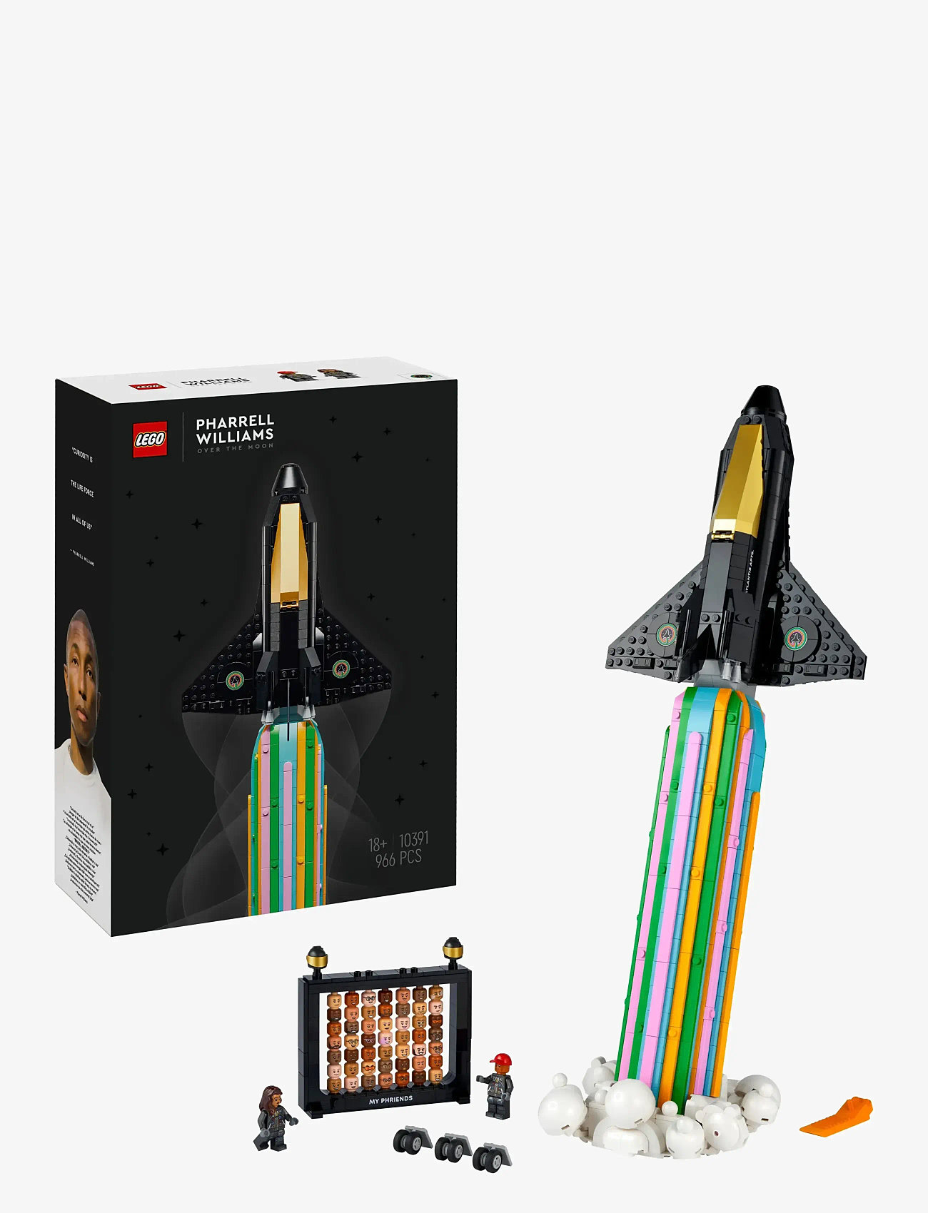 LEGO - Icons Over the Moon with Pharrell Williams Building Kit 10391 - geschenke für kinder - multi - 0