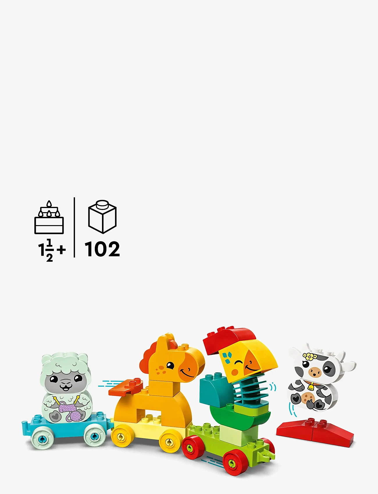 LEGO My First Animal Train Nature Toy 10412 (LGO10412) LEGO