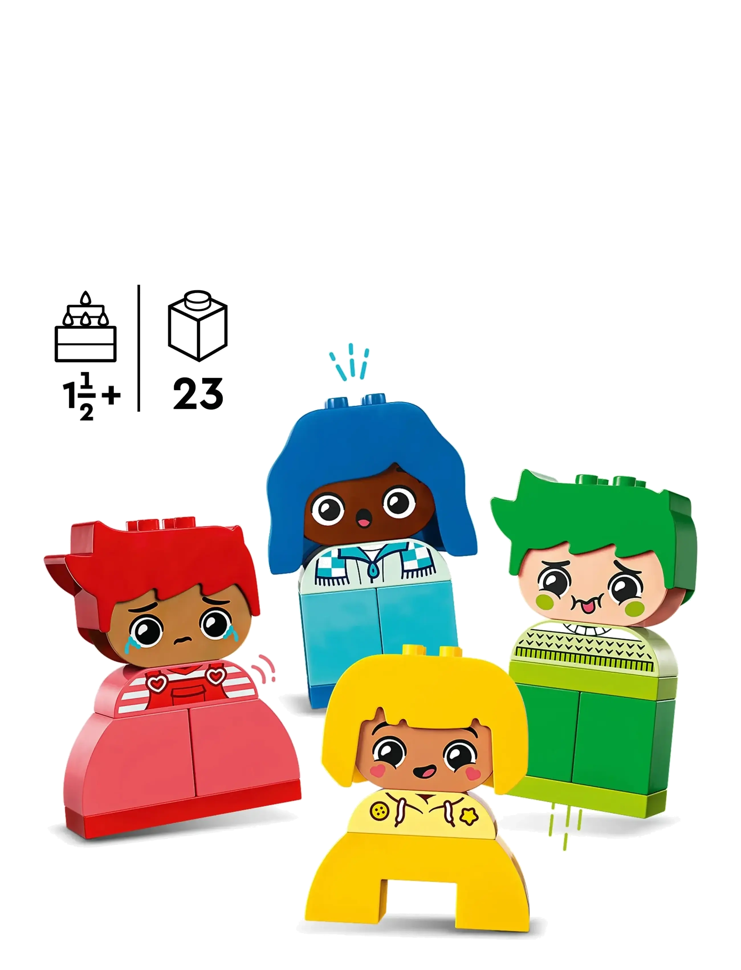 LEGO - My First Big Feelings & Emotions 10415 - lego® duplo® - multi - 1