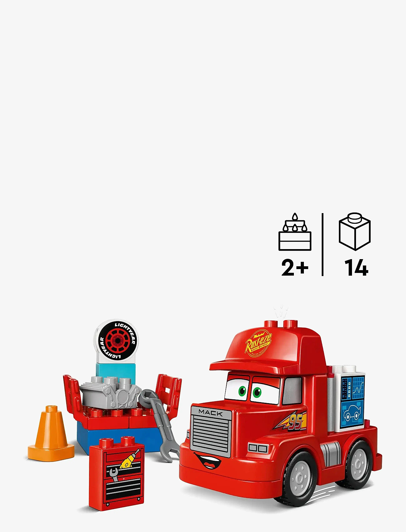 LEGO Duplo® Disney And Pixar's Cars Mack At The Race (LGO10417