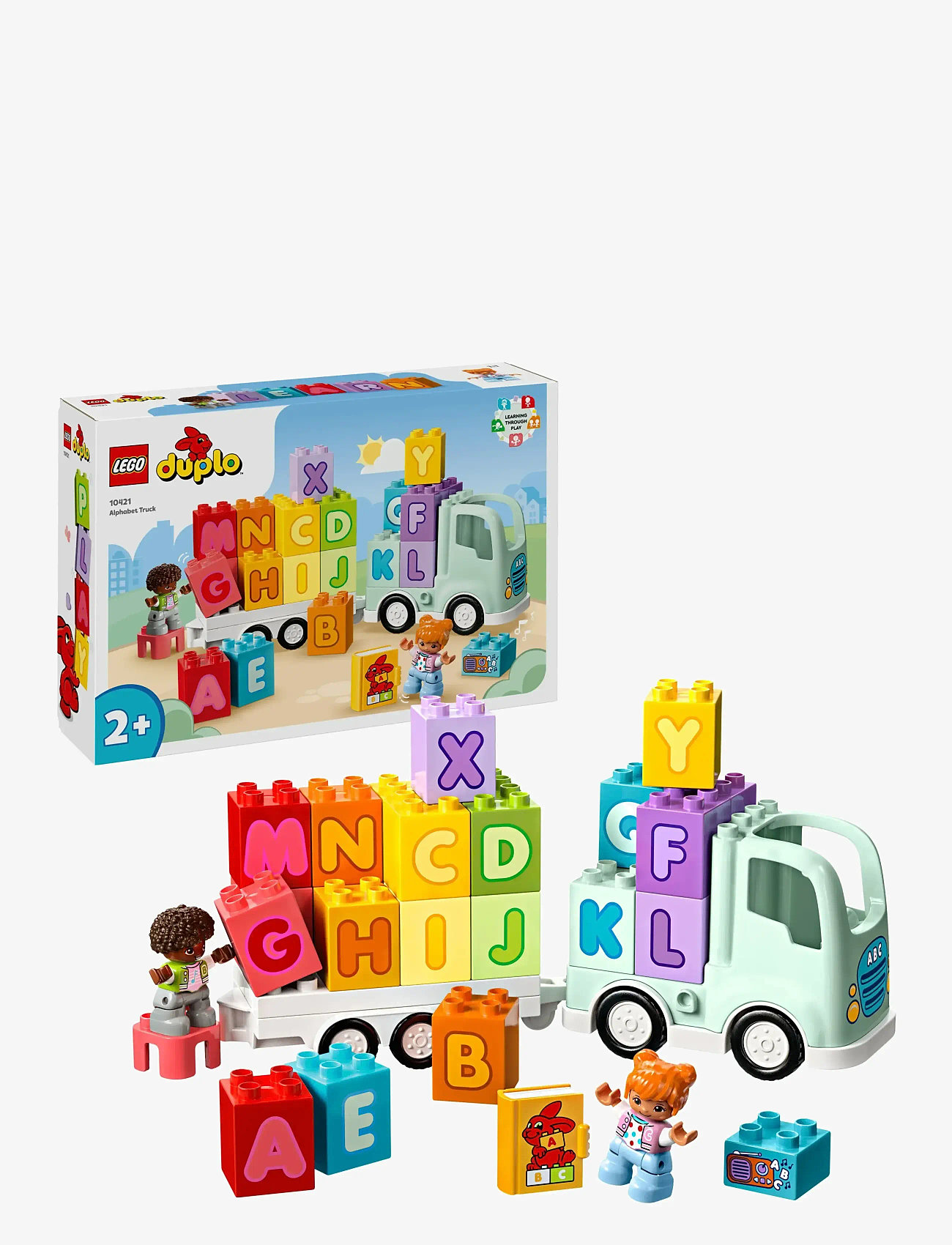 LEGO - Alfabetvogn 10421 - lego® duplo® - multi - 0