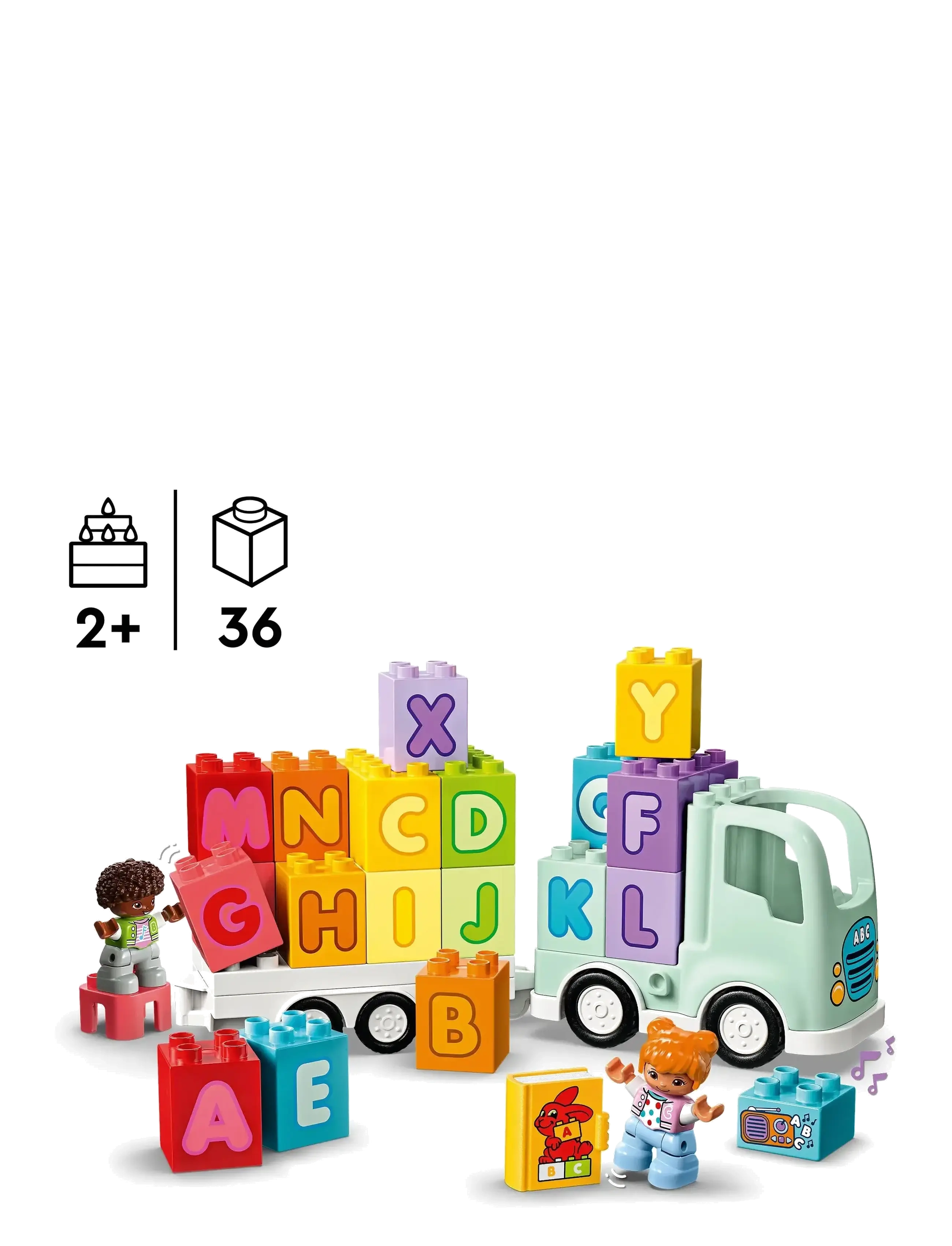 LEGO - Town Alphabet Truck Toy 10421 - lego® duplo® - multi - 1