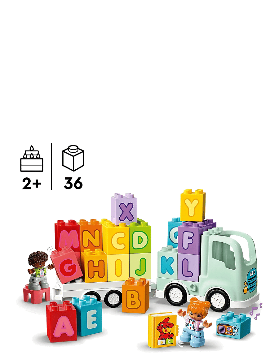 LEGO - Town Alphabet Truck Toy 10421 - lego® duplo® - multi - 1