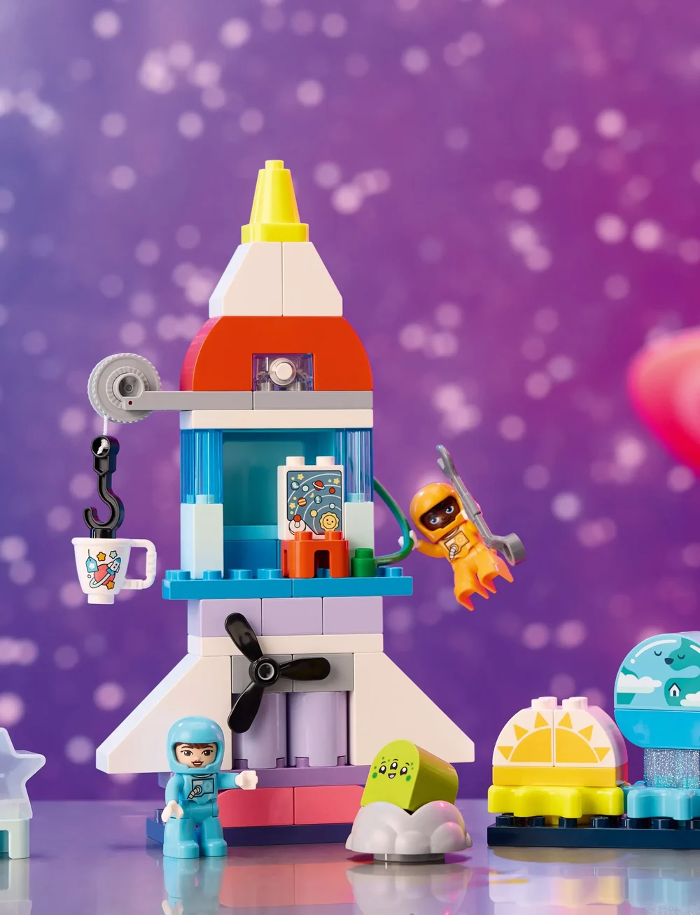 LEGO - 3in1 Space Shuttle Adventure Toy 10422 - lego duplo - multi - 5