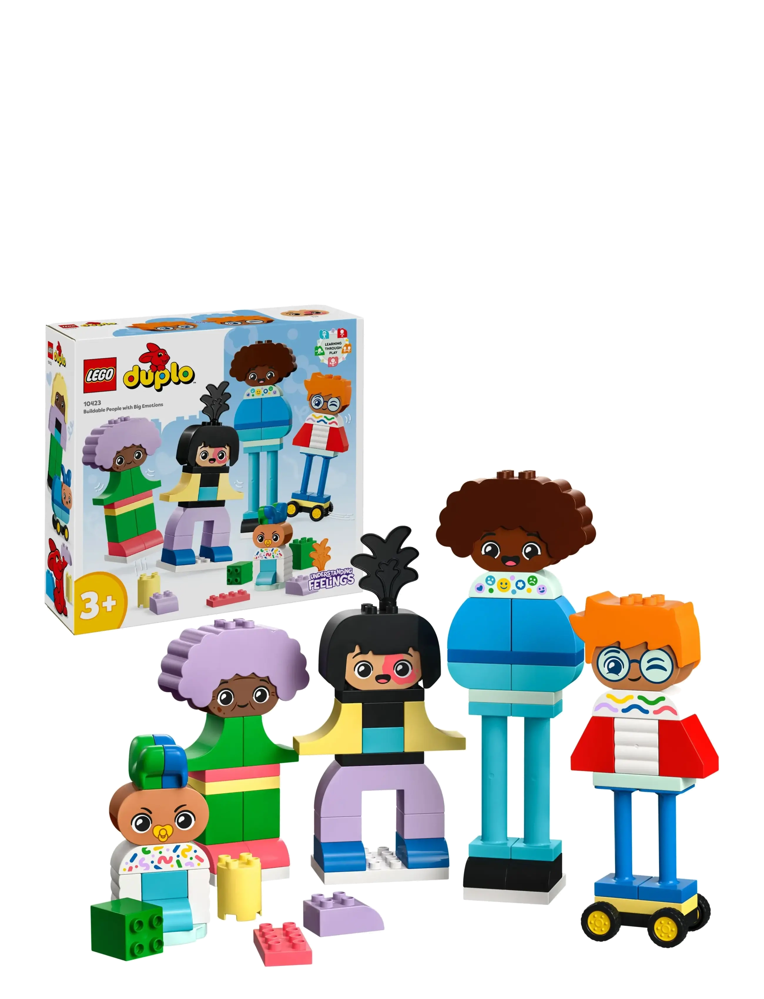 LEGO Byg Selv-Personer Med Store Følelser 10423 Patterned - One Size - Kinder
