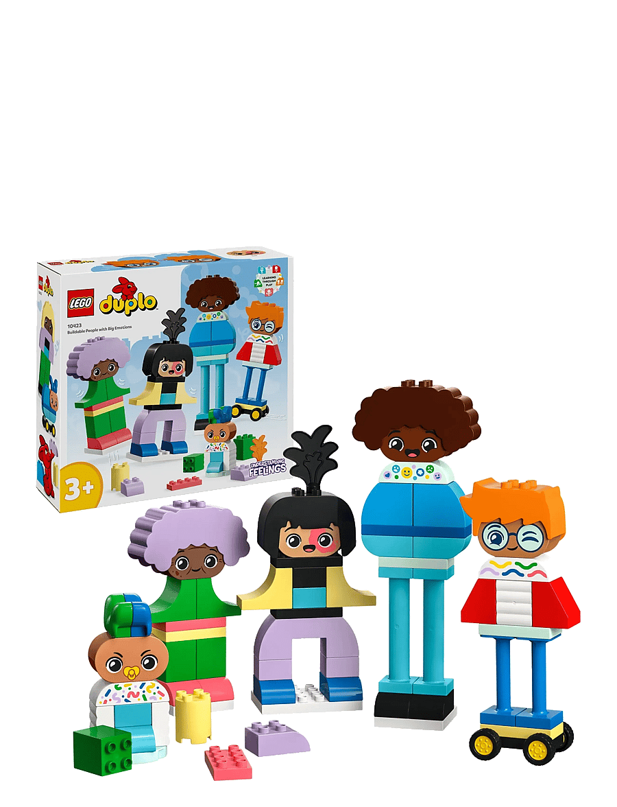 LEGO - Town Buildable People with Big Emotions 10423 - lego duplo - multi - 0