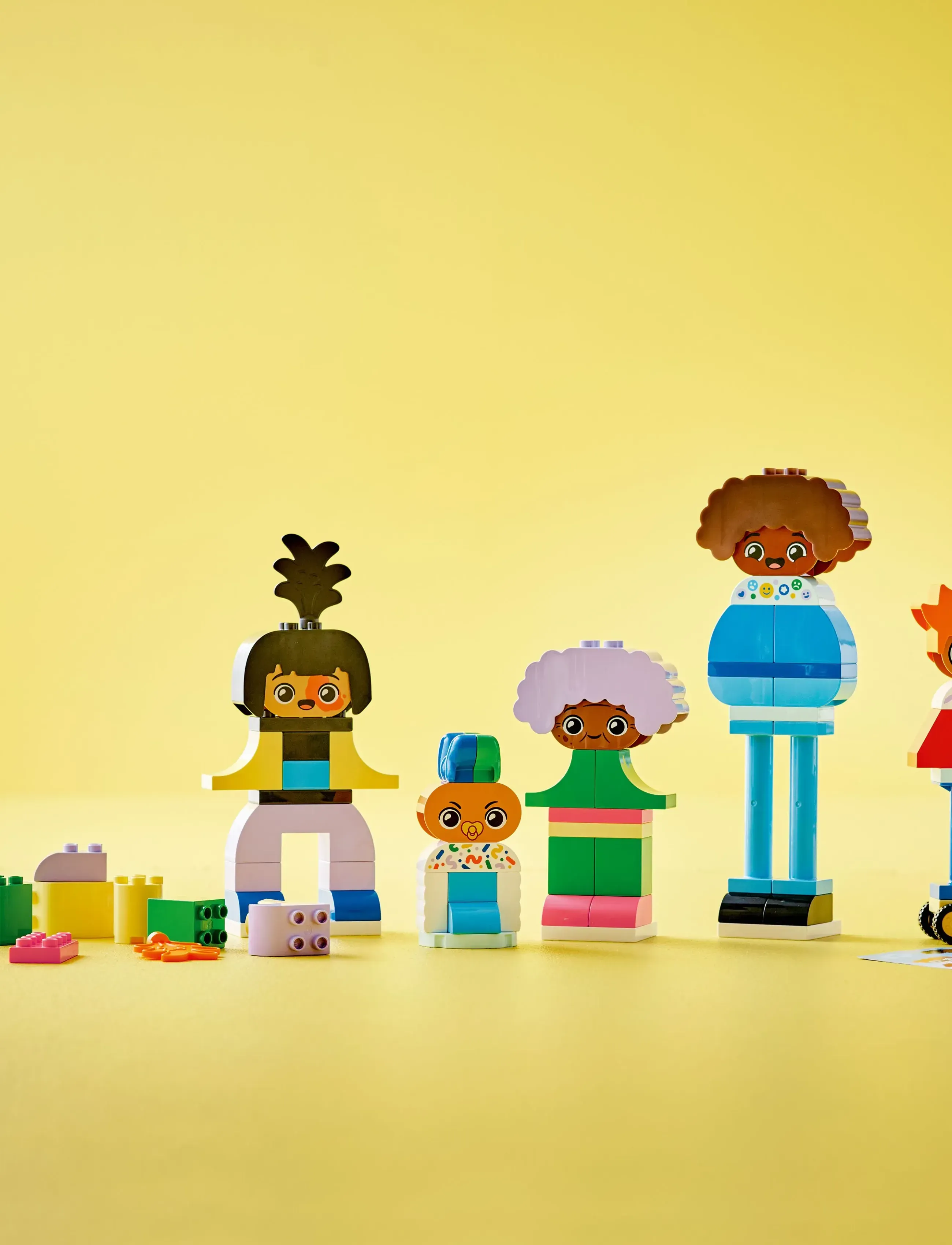 LEGO Byg Selv-Personer Med Store Følelser 10423, Børn, Lego duplo, Multi/mønstret, Str: ONE SIZE