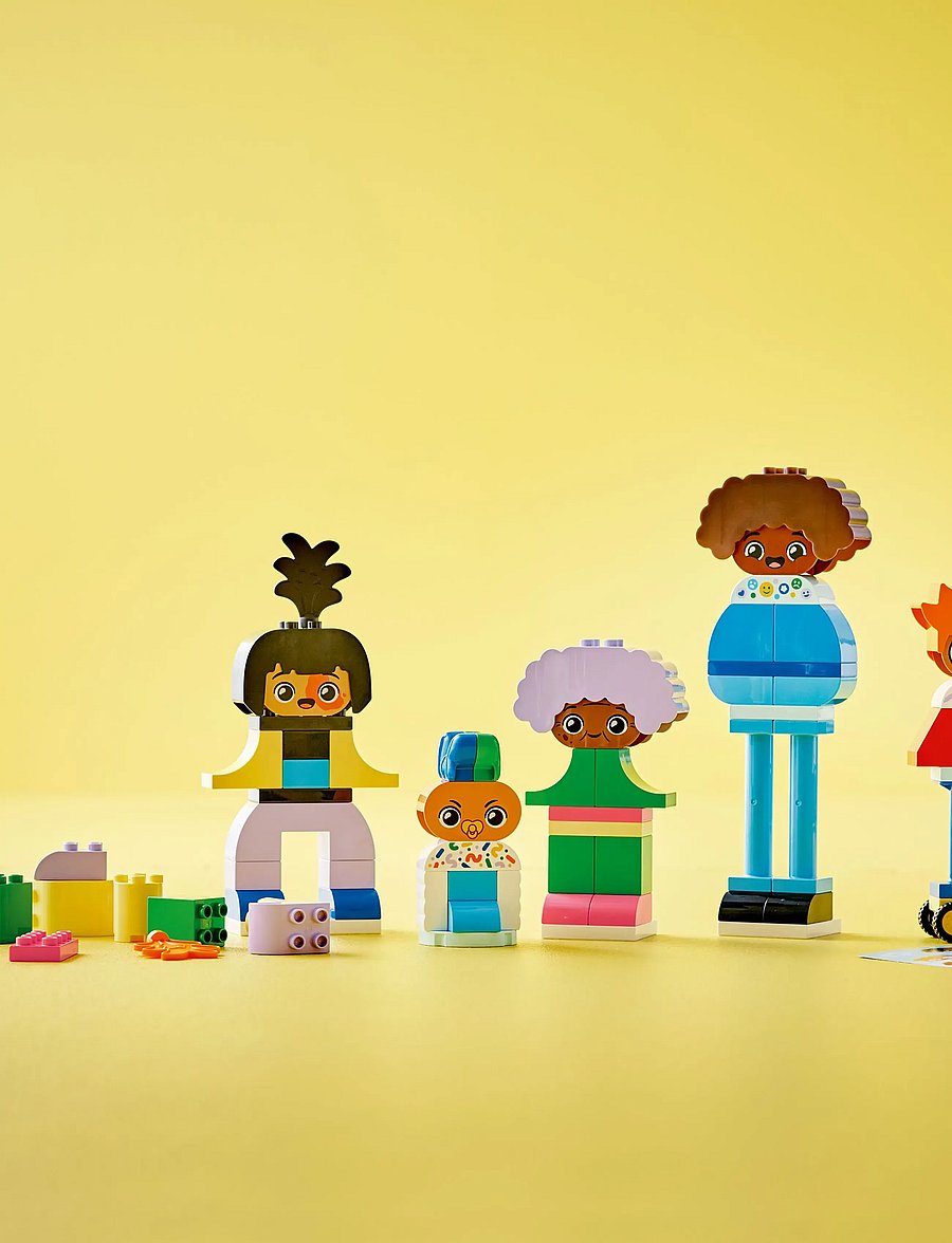 LEGO - Town Buildable People with Big Emotions 10423 - lego duplo - multi - 4