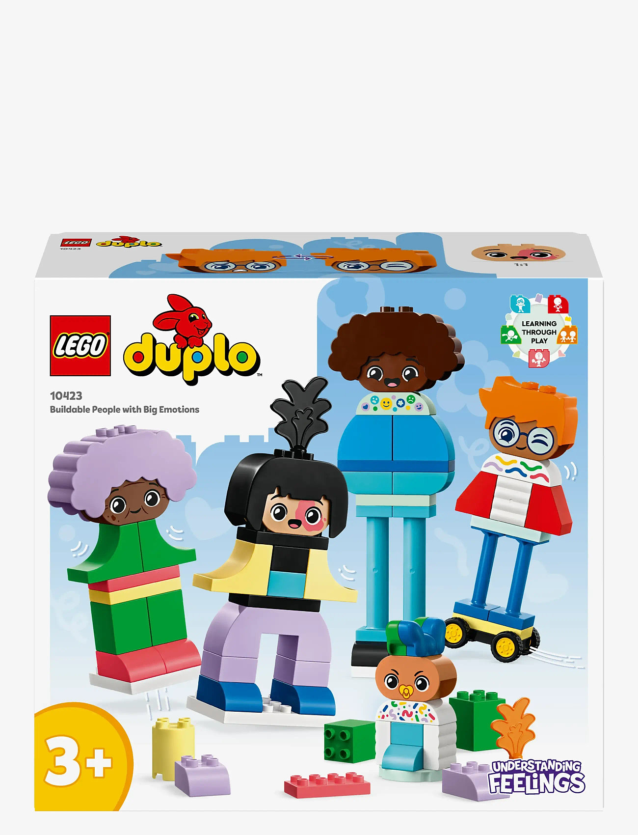 LEGO - Town Buildable People with Big Emotions 10423 - lego duplo - multi - 2