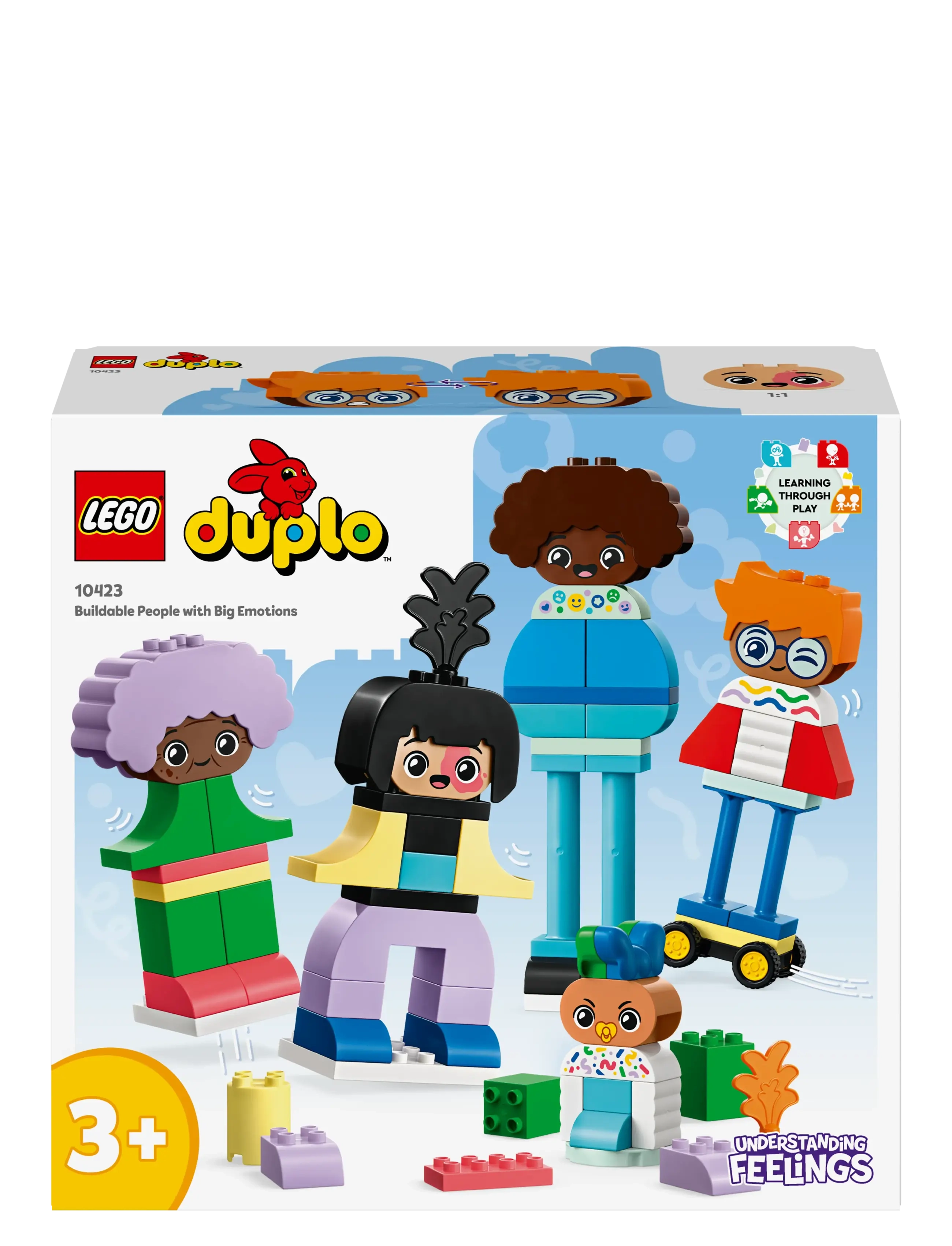 LEGO - Byg selv-personer med store følelser 10423 - lego duplo - multi - 2