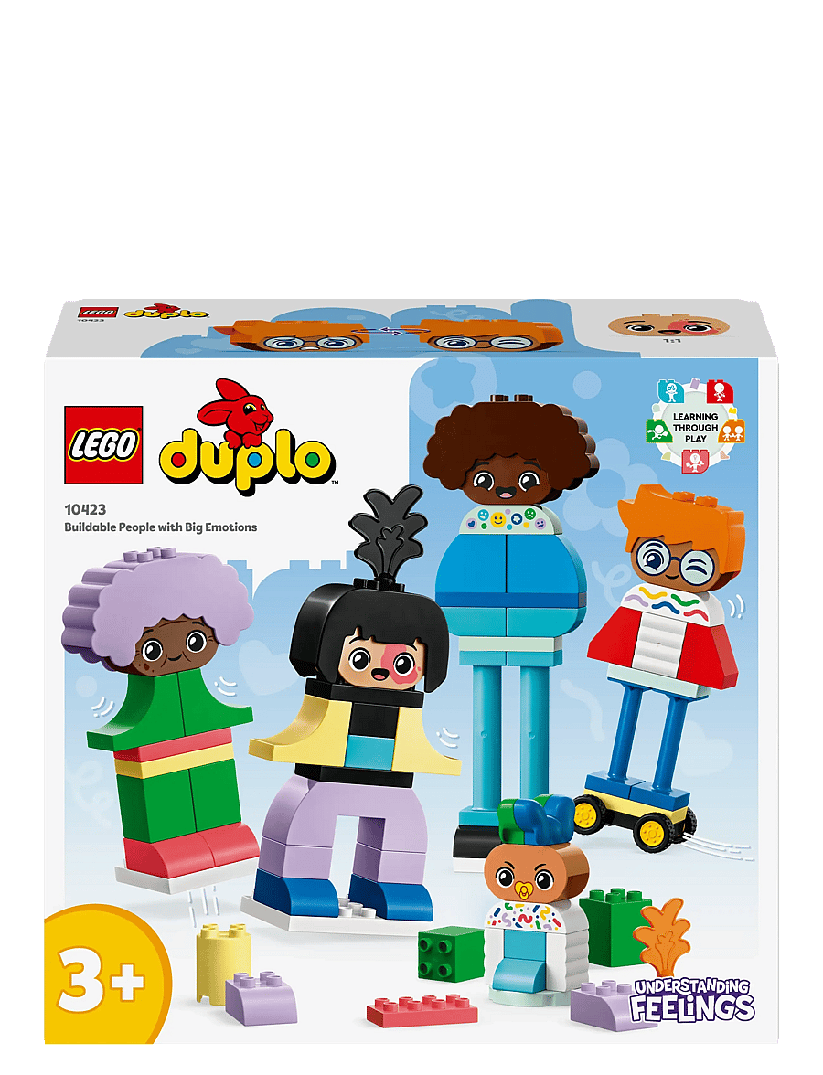LEGO - Town Buildable People with Big Emotions 10423 - lego duplo - multi - 2