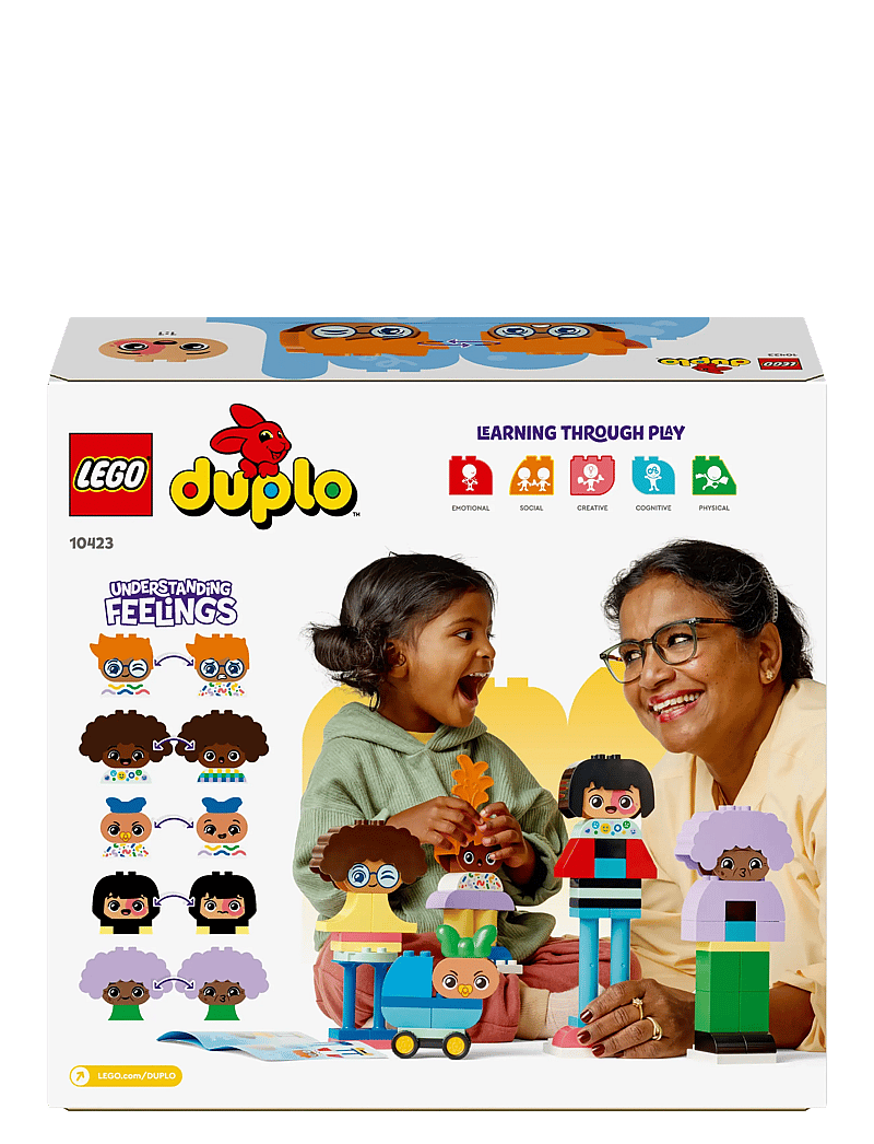 LEGO - Town Buildable People with Big Emotions 10423 - lego duplo - multi - 3